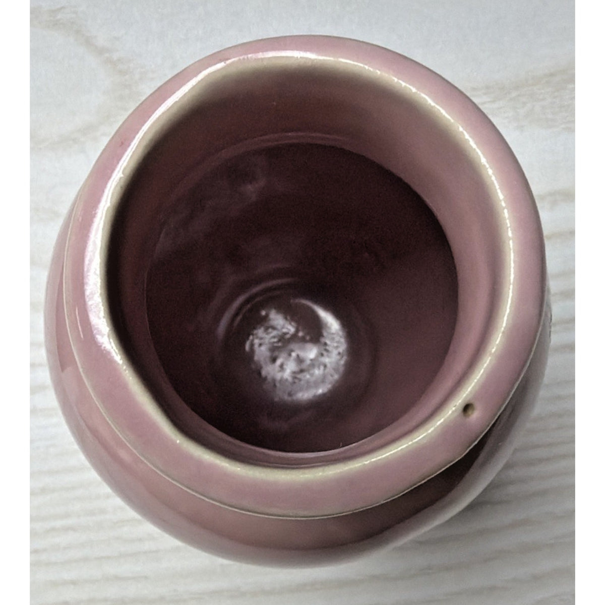 Vintage Art Pottery Pink Bud Vase Small Glazed Glossy