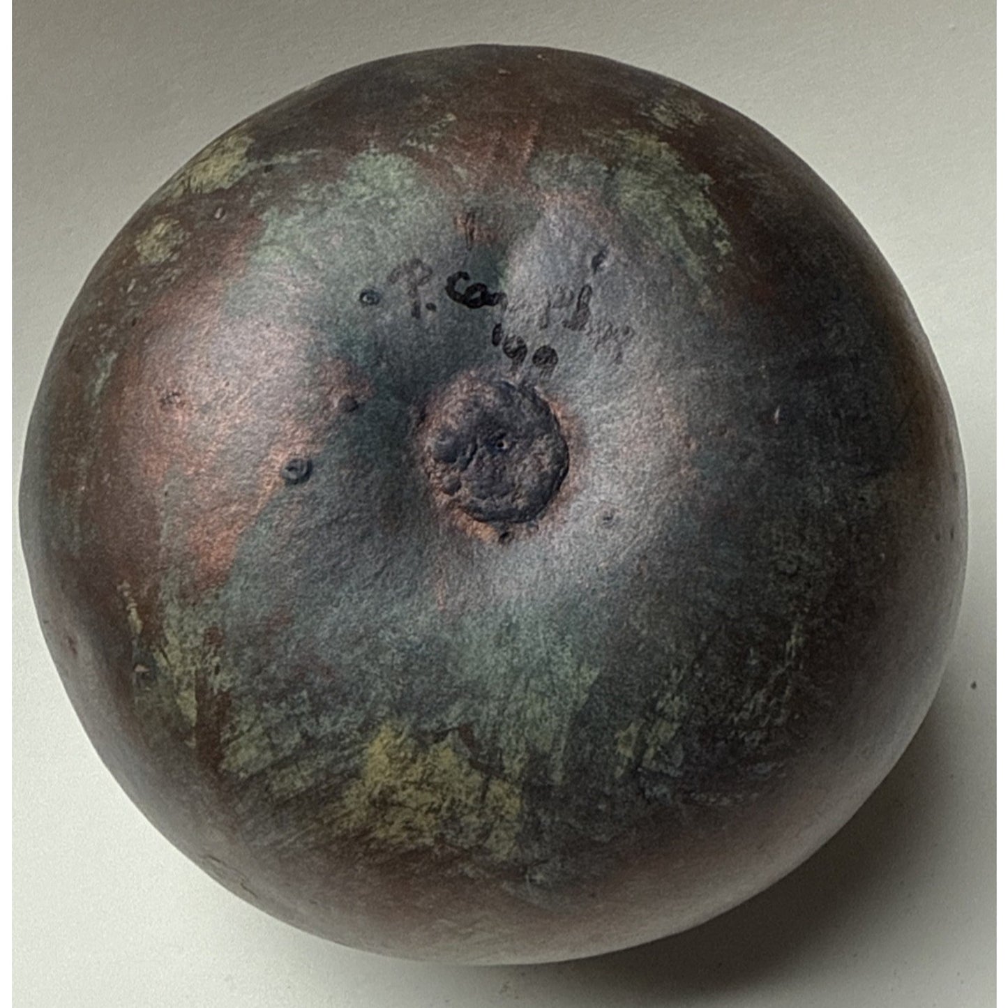 Vintage Phyl Campbell Handmade Gourd Basket Beadwork Signed