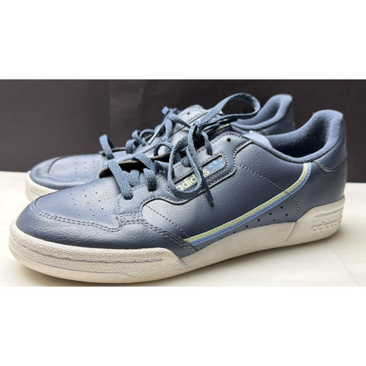Adidas Originals Continental 80 Shoes Mens 6 Womens 7 Blue Sneakers EE6414