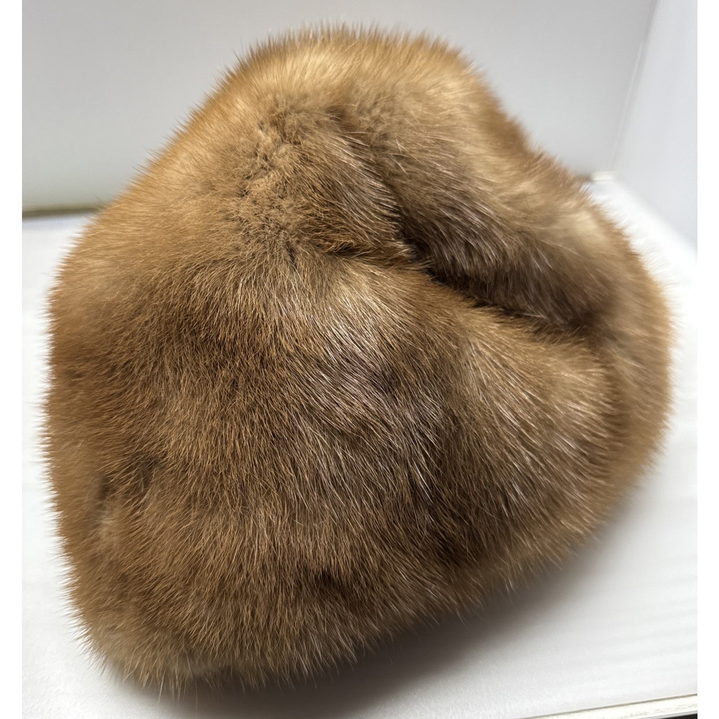 Lot of 2 Fur Hats Precious Furs Marche Brentshire Brown Pillbox As-Is