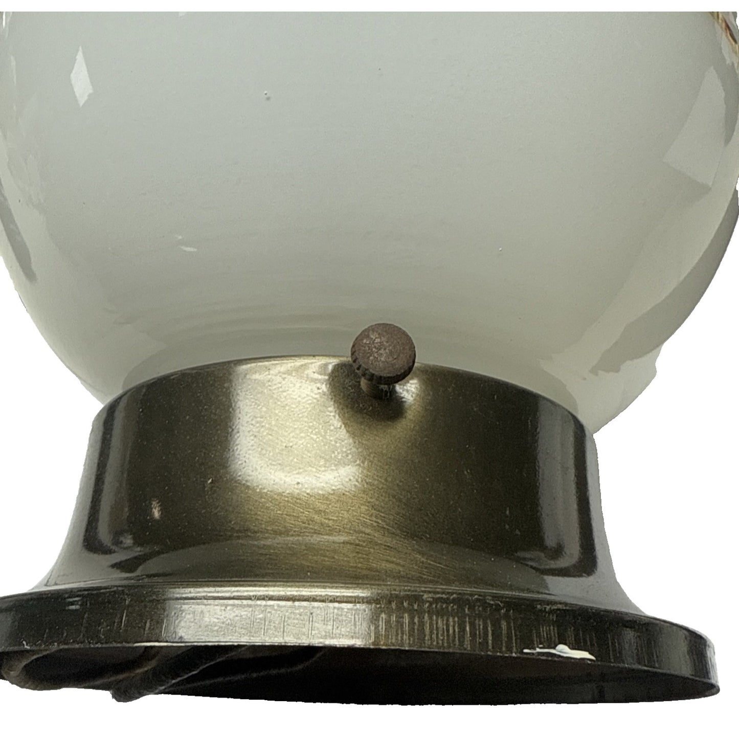 MCM Flush Mount Lamp Globe Gold Ring Atomic Cross Star Gold White Hanging Light