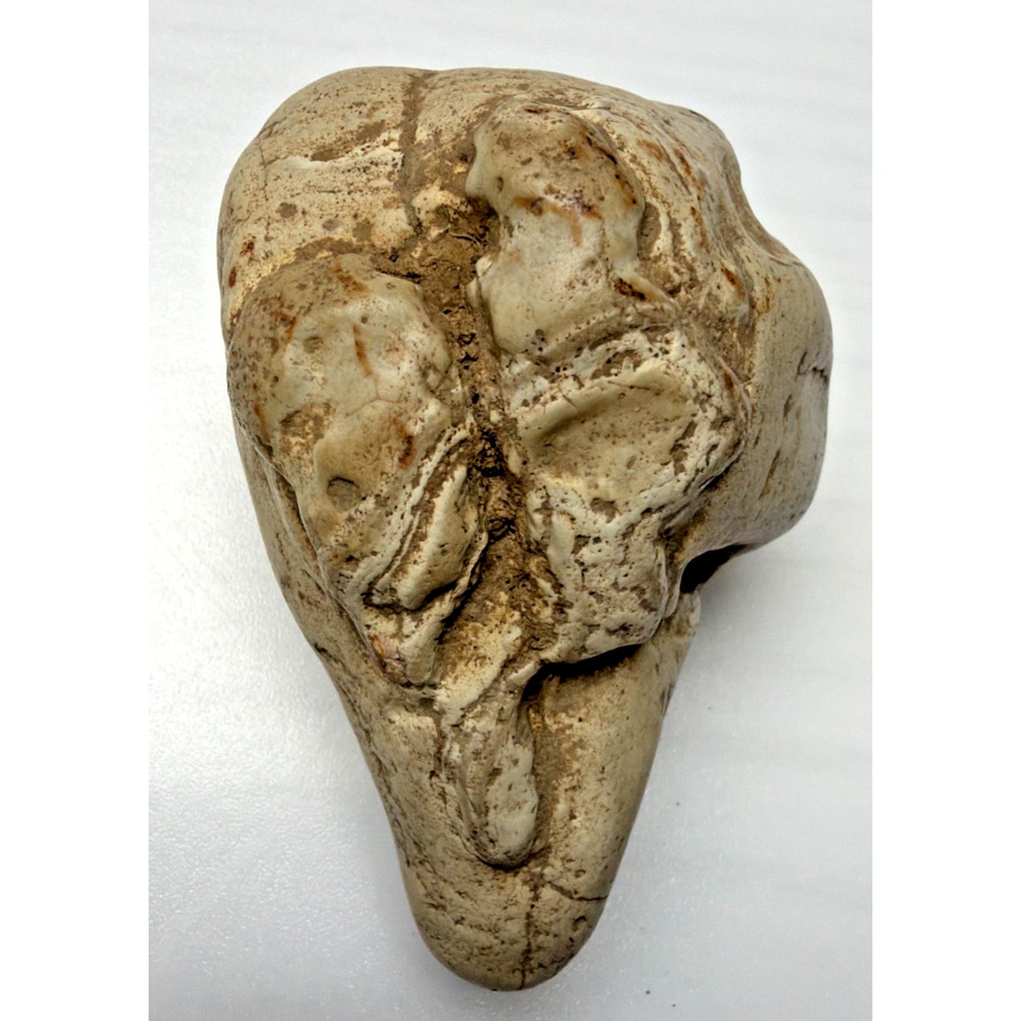 Native American Stone Effigy Portable Rock Art Rare Carved Artifact As Is Read