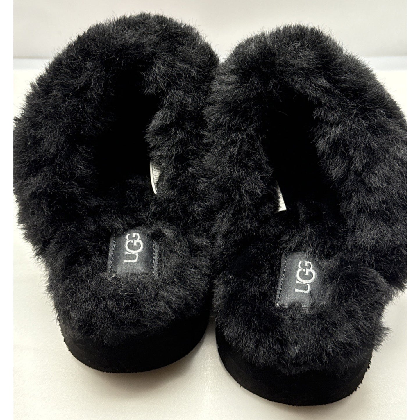 Ugg Platform Black Slipper Disquette 1122550 Size 7