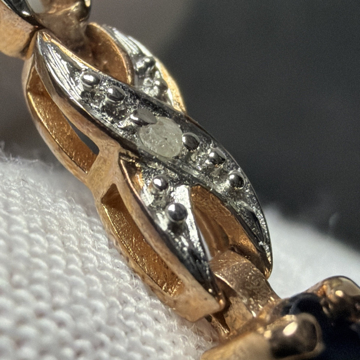 Sterling Silver Rose Gold Vermeil Sapphire Diamond Tennis Bracelet Eternity Read