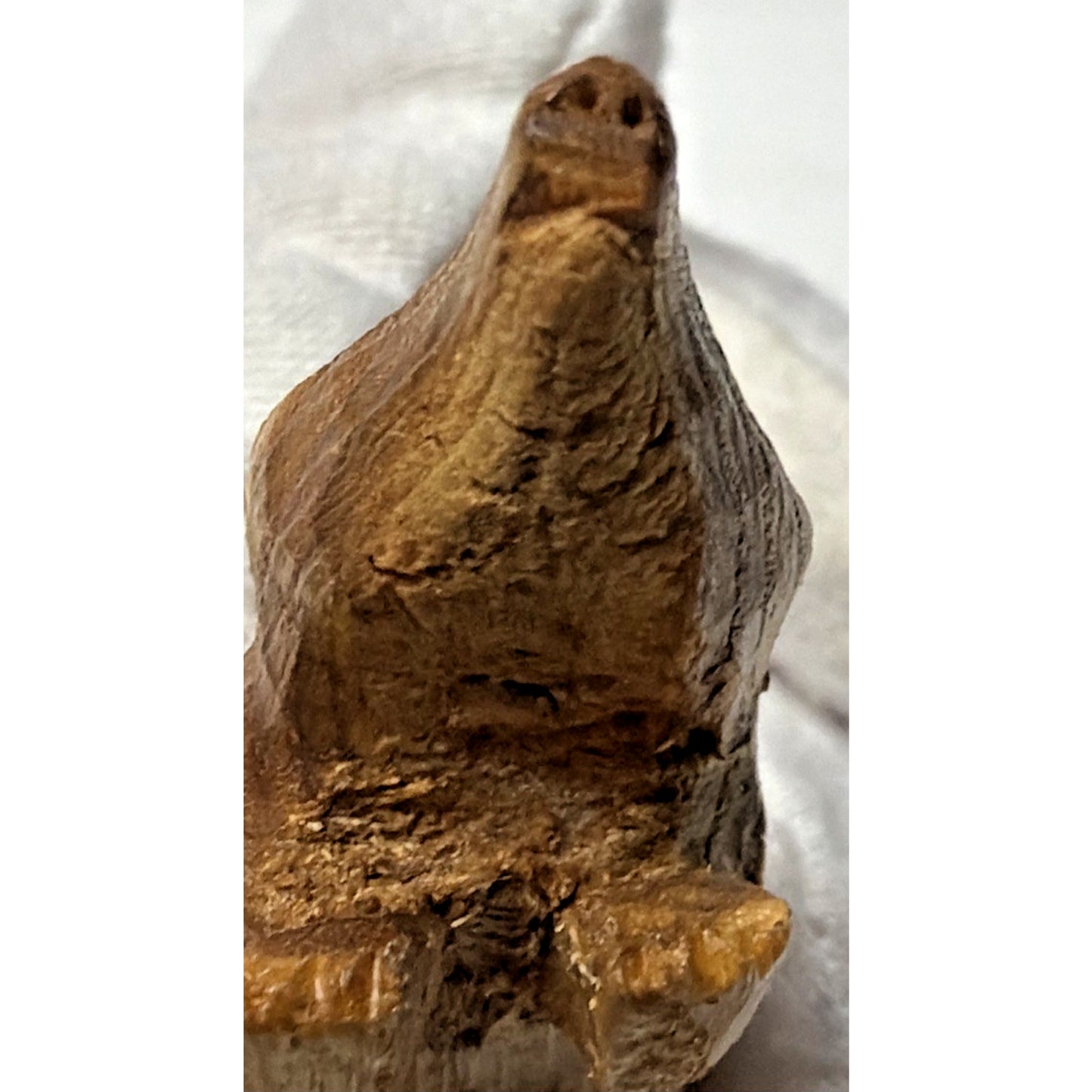 Folk Art Wood Carved Woodland Creature Mini Signed Fox Beaver Squirrel Bunny