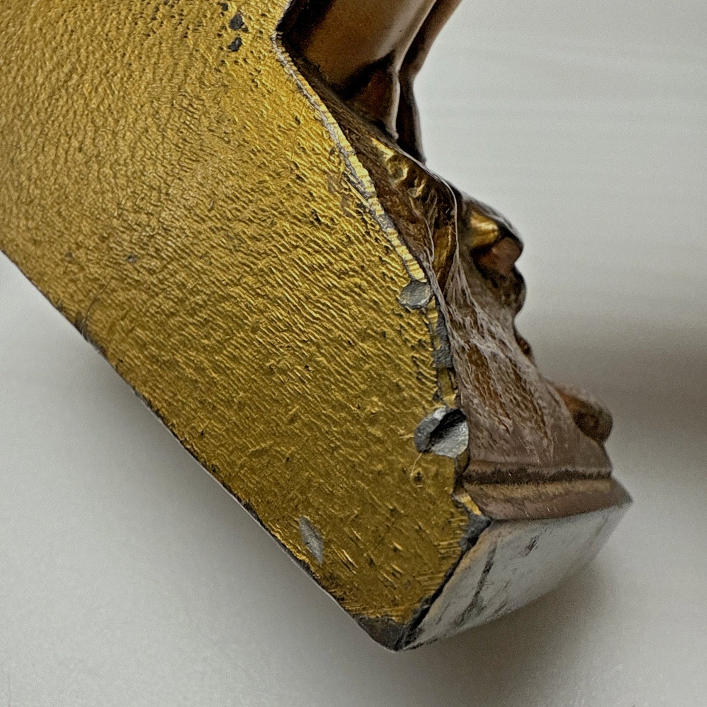 Vintage Ronson Metal Art Horse Rider Bookends Set End of the Trail Cowboy As Is