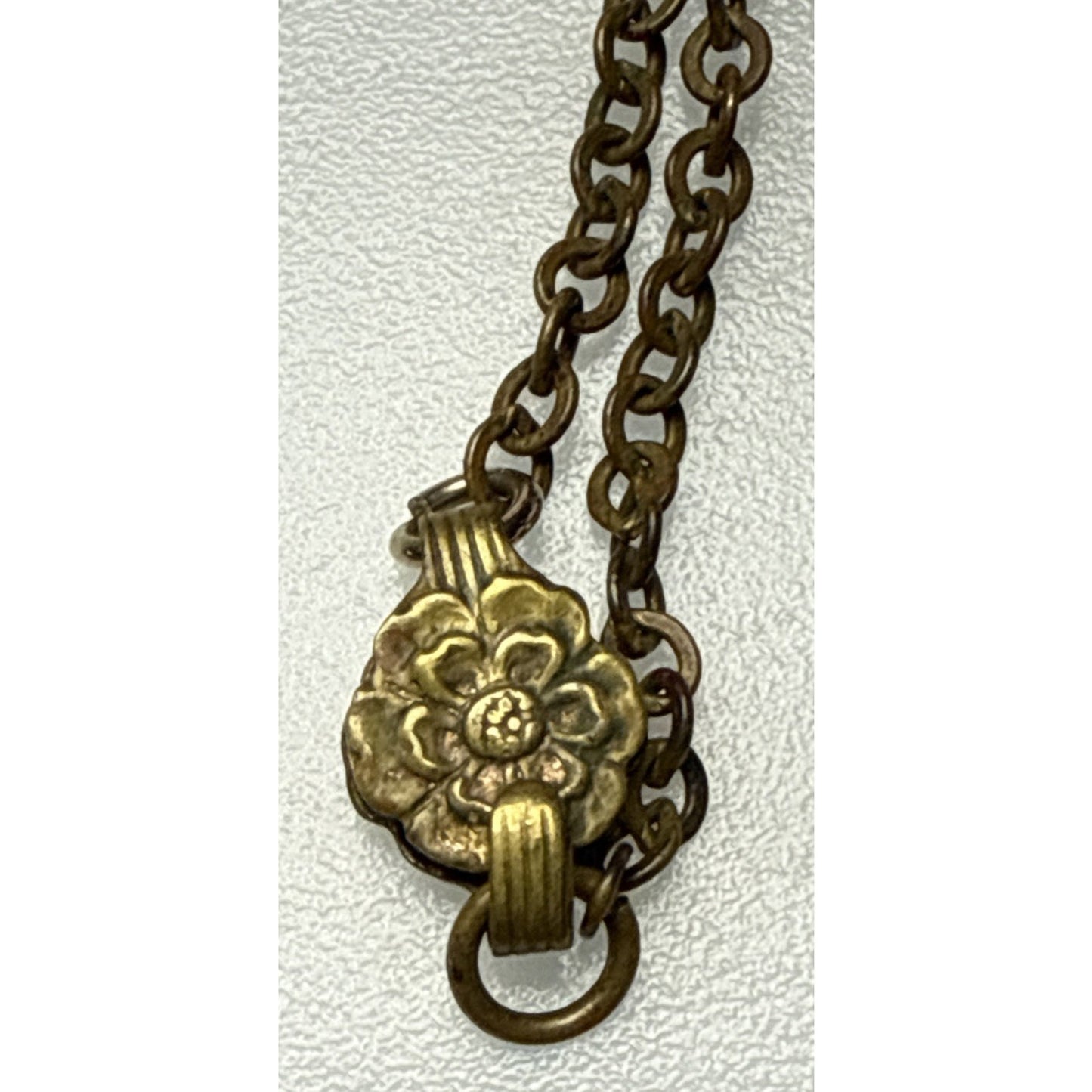 Vintage Black Celluloid Cameo Mother Of Pearl Locket Engraved Pendant Necklace