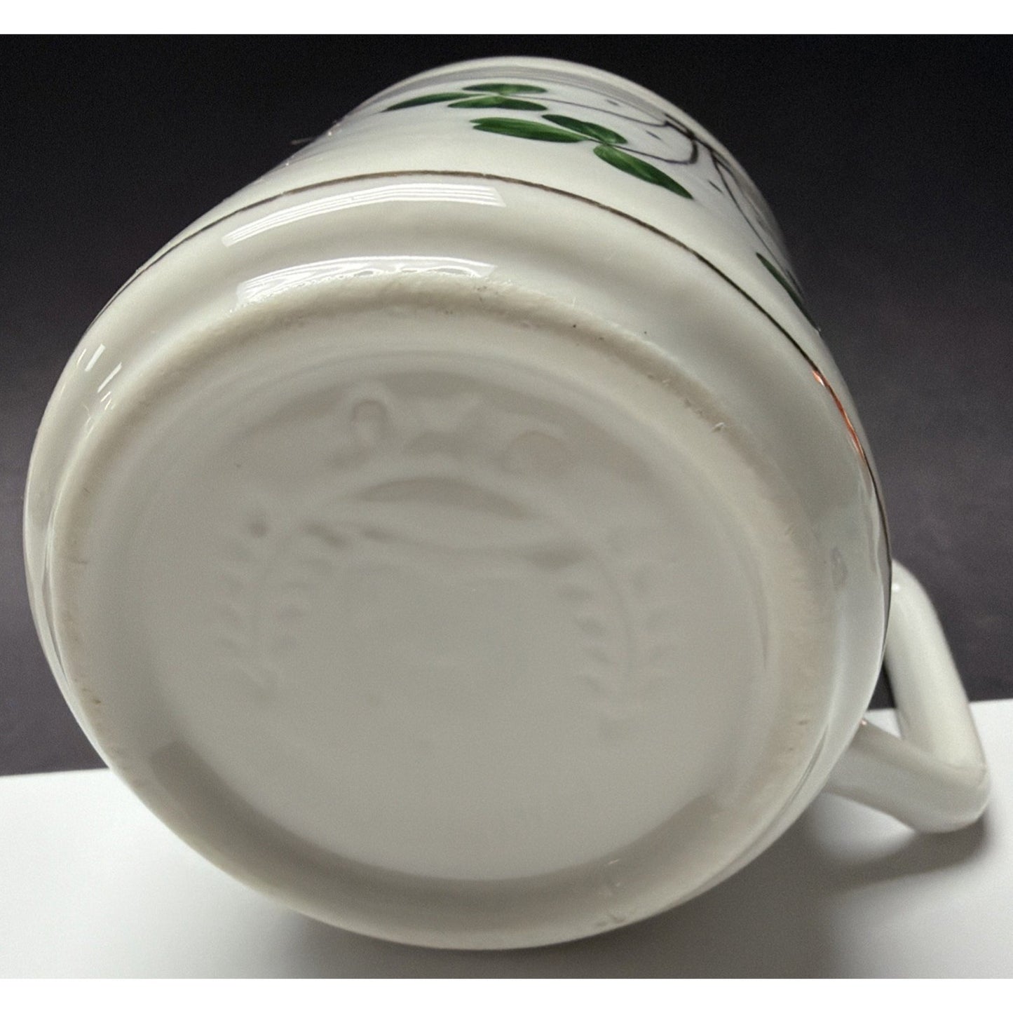 Haindorf JKS Porcelain Mug Hand Painted Souvenir Mariatal Kratzer Sohne Clover
