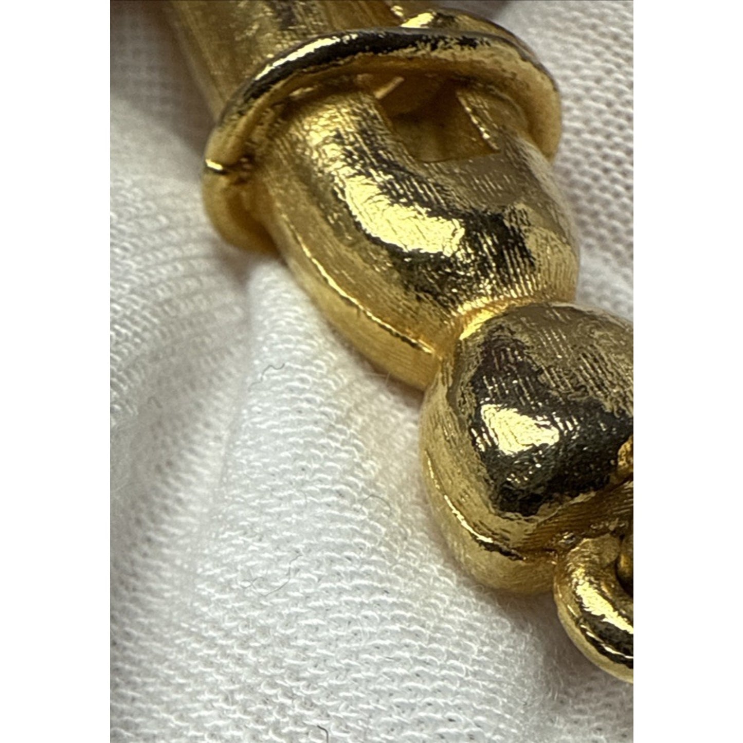 Vintage Gold Tone Clothespin Clothes Pin Peg Charm Pendant Charm