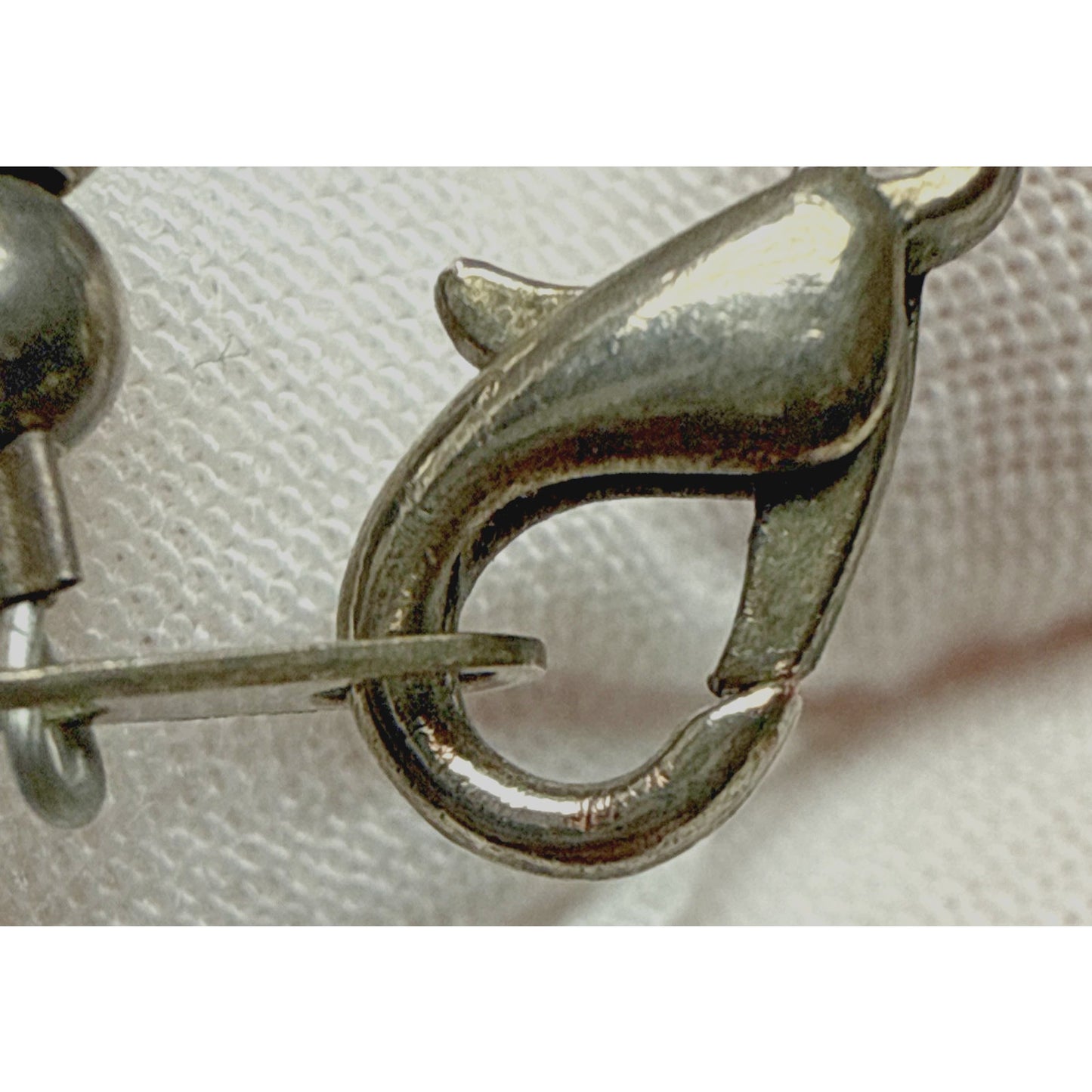 Vintage Twisted Liquid Silver Bead Ball Necklace