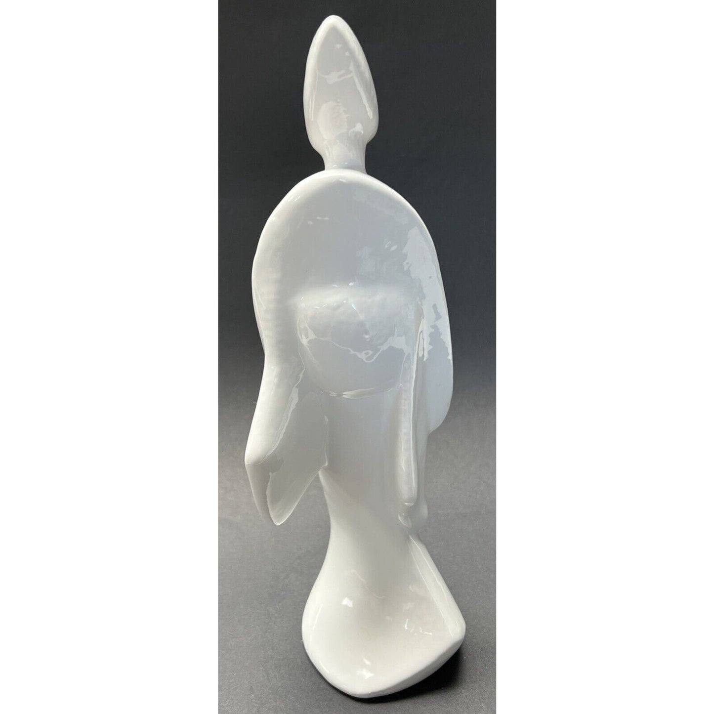 Vtg Blanc de Chine Awa Odori Dancer Sculpture Keiten Takahashi Porcelain Glazed