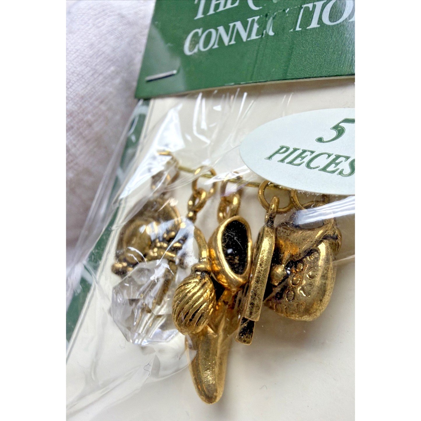 Card Connection Lot of 2 Decorative Elements Charms Pendants Hirschberg Schutz