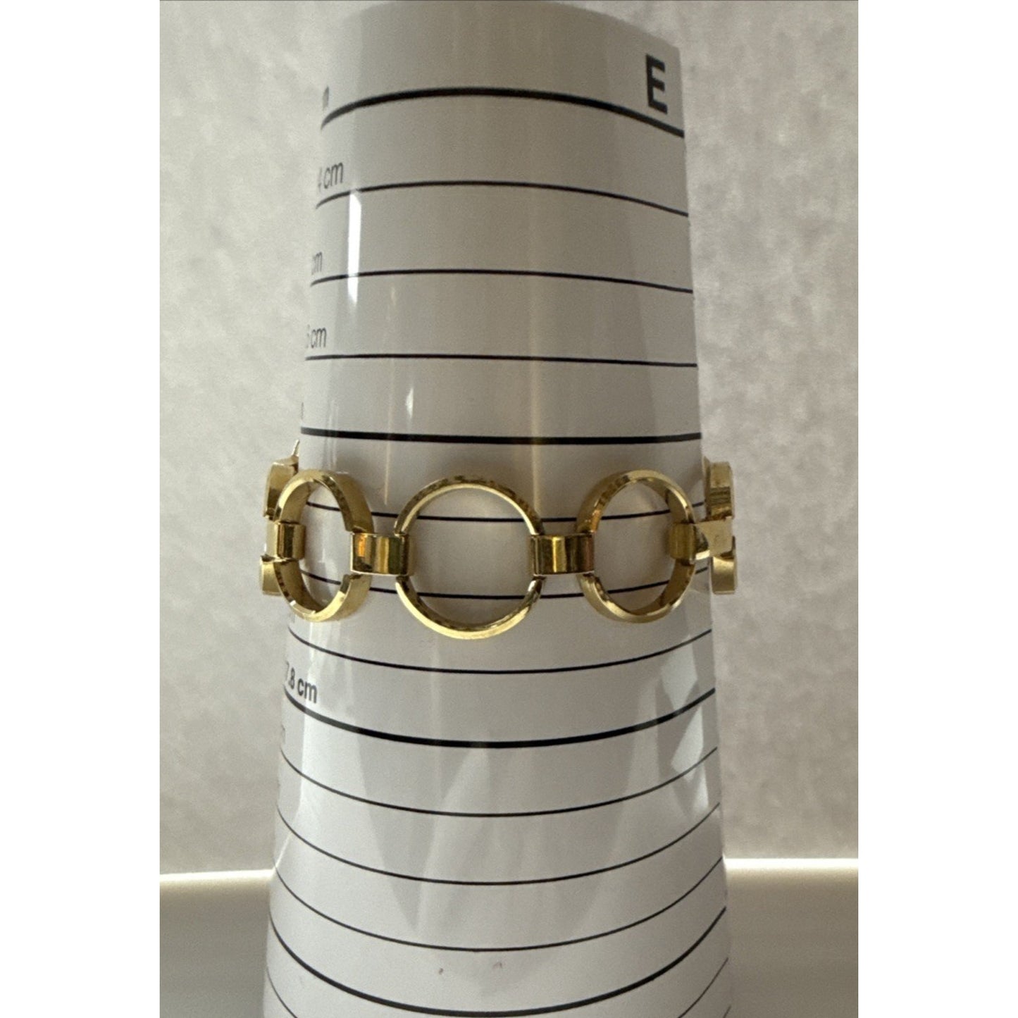 Vintage Timex Analog Quartz Watch Stainless Steel Gold Tone Ring Band As Is