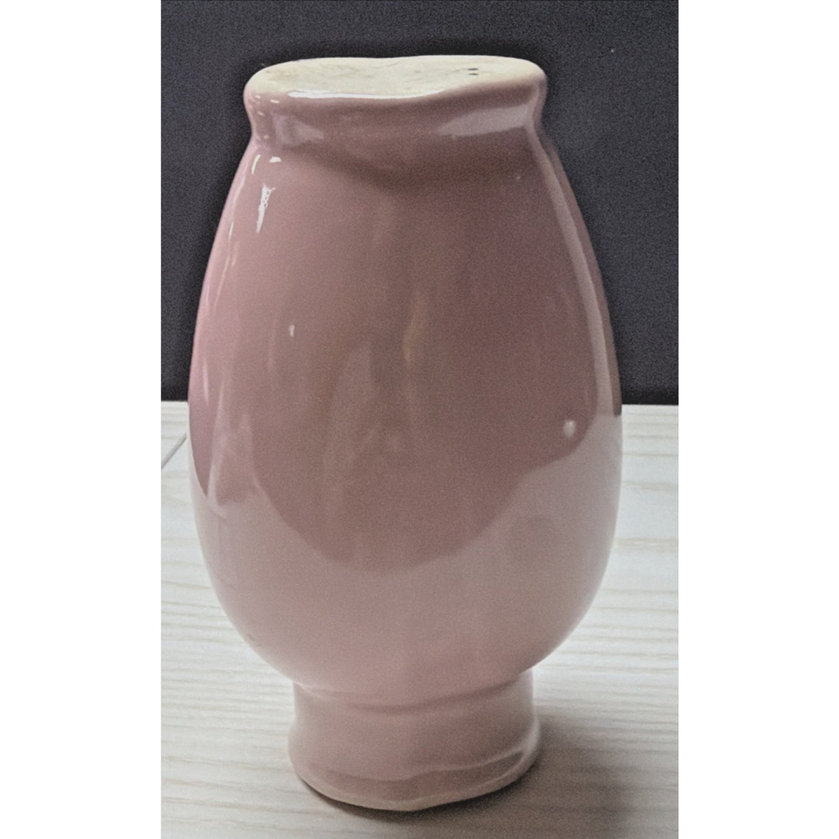 Vintage Art Pottery Pink Bud Vase Small Glazed Glossy