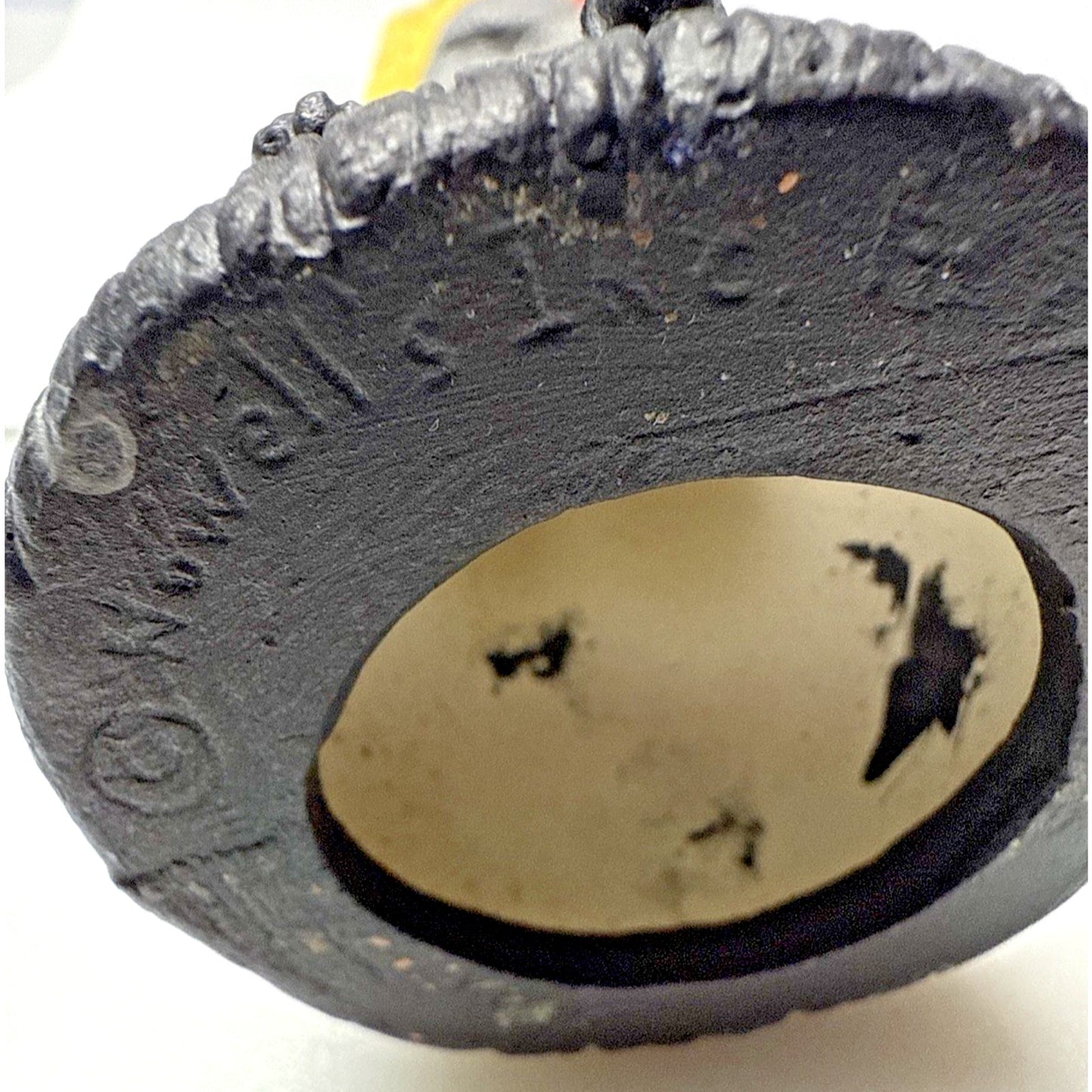 Vintage Nowells Inc Ceramic Mold Halloween Dracula Figurine Hand Painted As Is