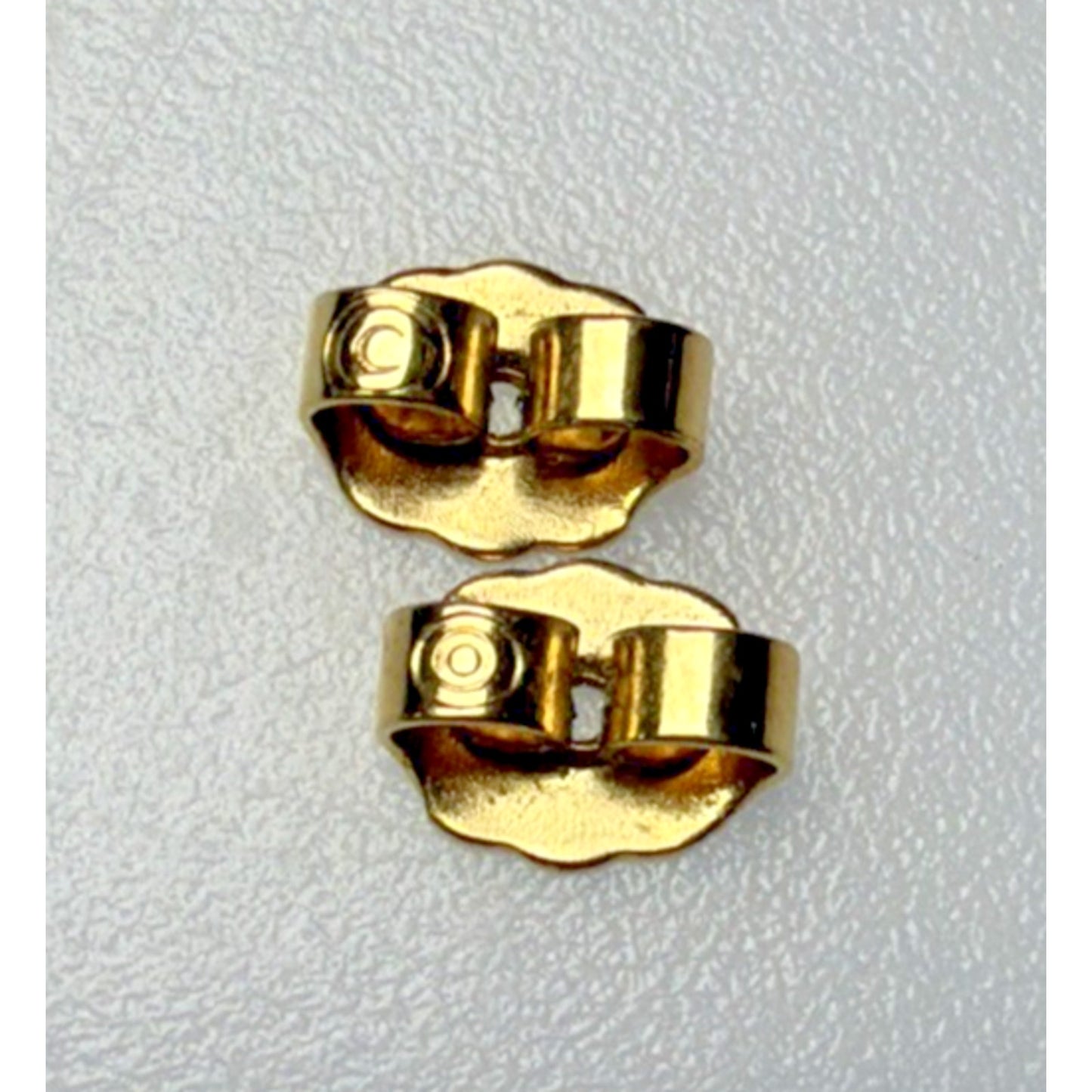 Vintage Avon Pastel Winter Pastels Pink Lucite Gold Toned Heart Earrings Ribbed
