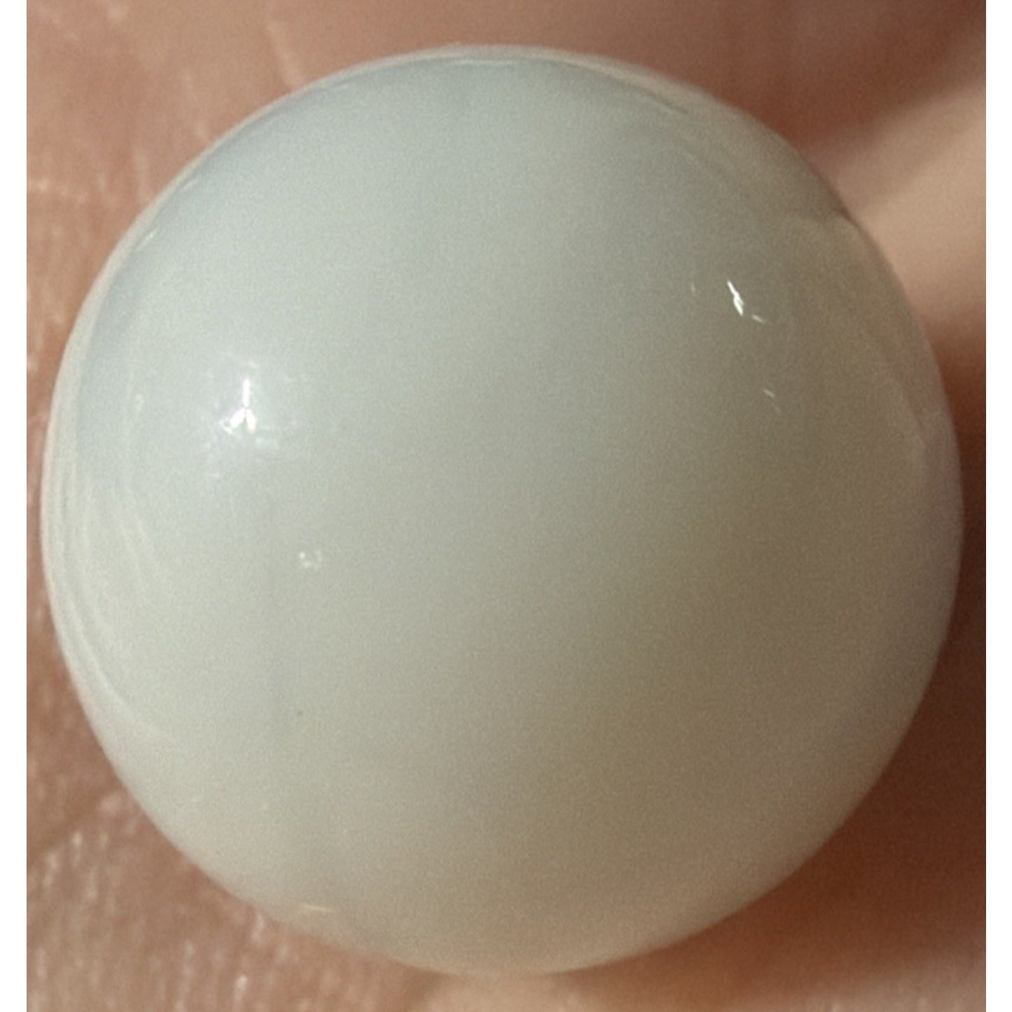 Old Christensen White Agate Marble As Is Read