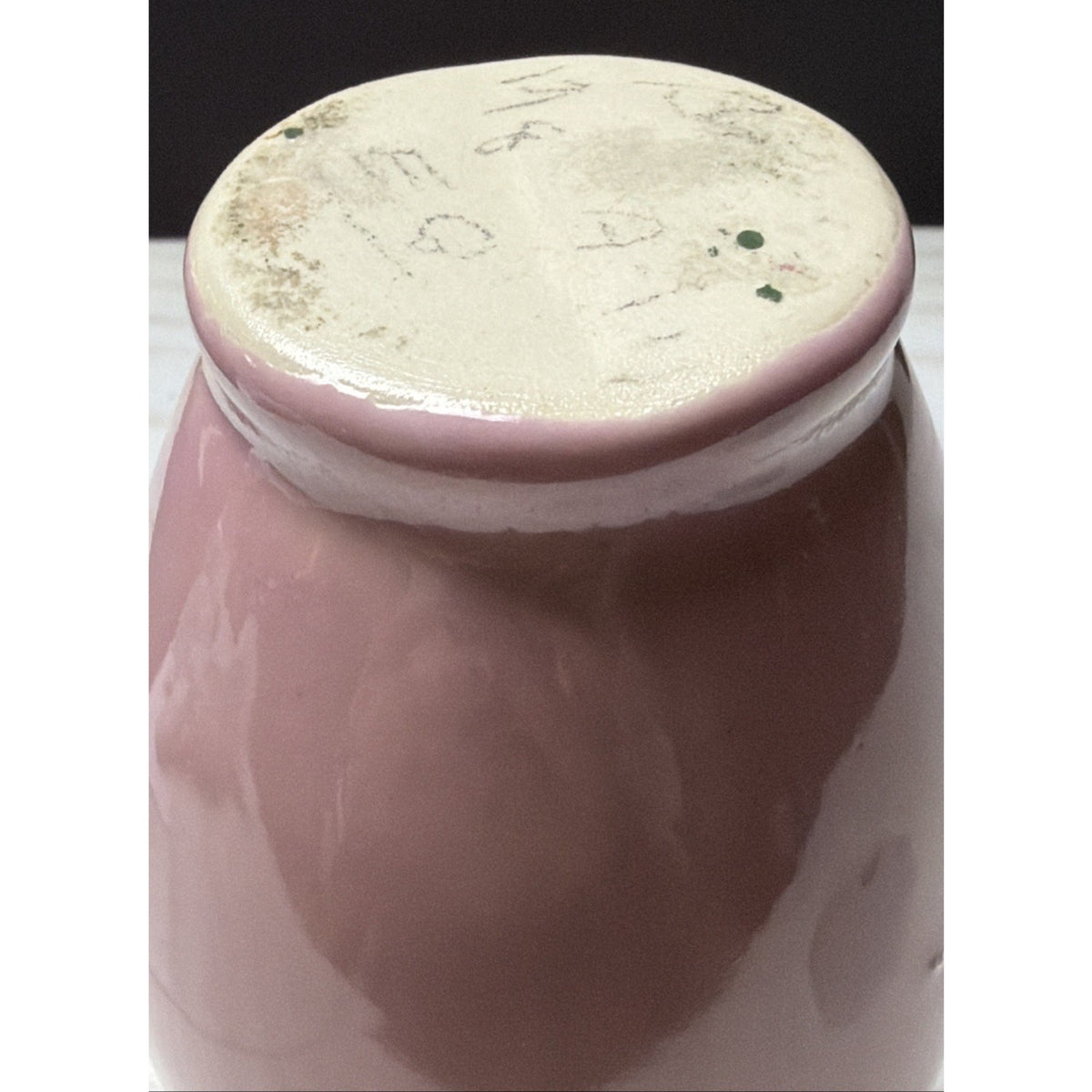 Vintage Art Pottery Pink Bud Vase Small Glazed Glossy