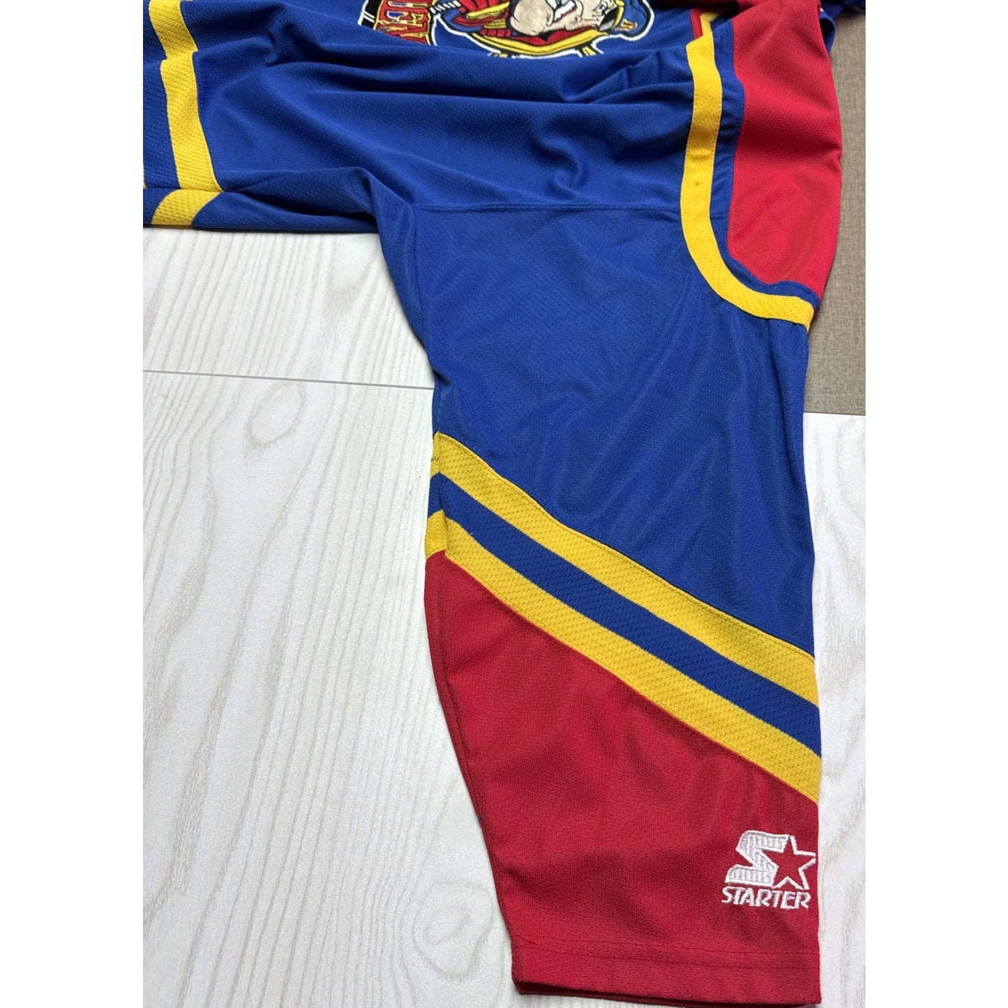 Vintage Starter IHL Peoria Rivermen Hockey Jersey Mens XXL As-Is