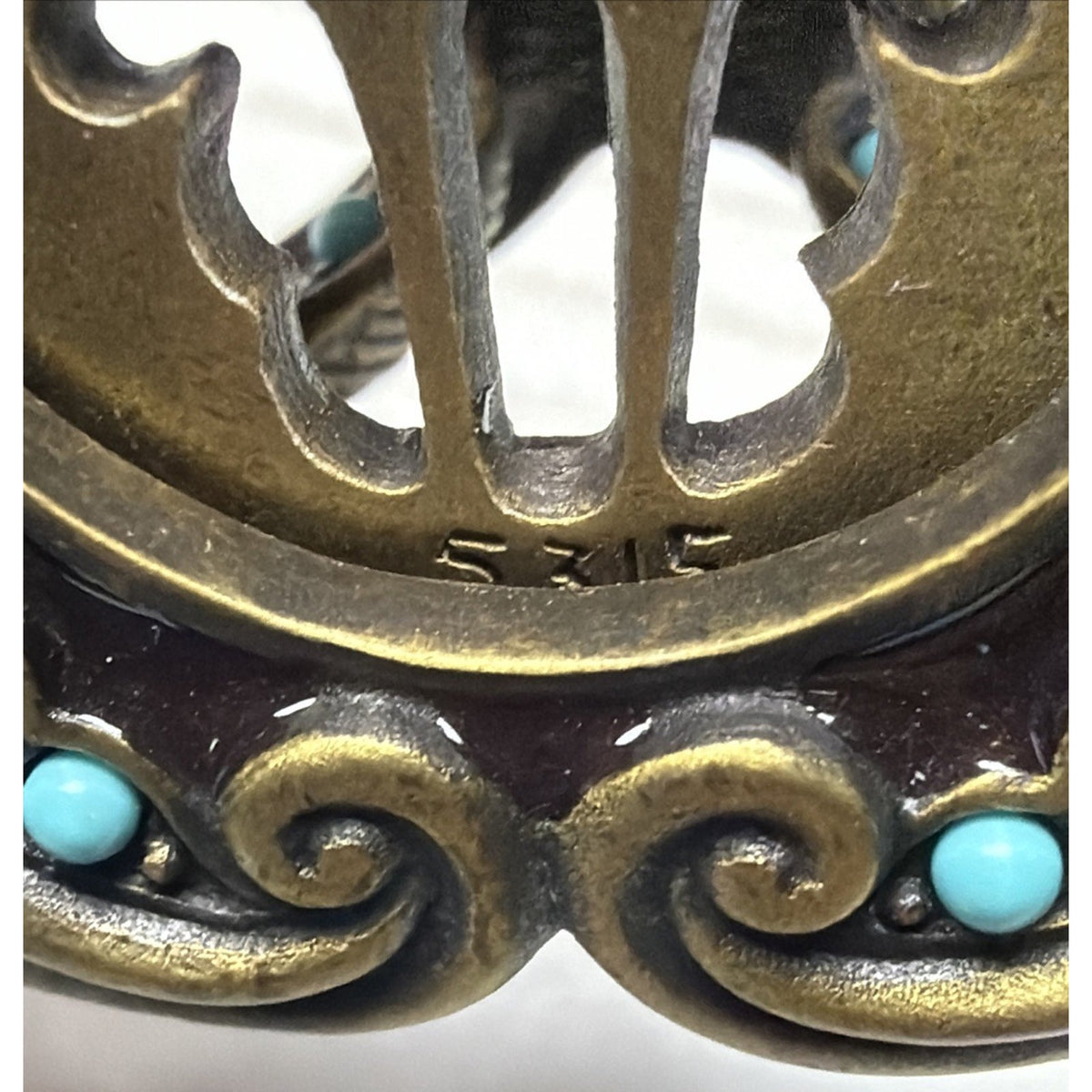 Jay Strongwater Swarovski Crystal Turquoise Enamel Picture Frame Flower 5315