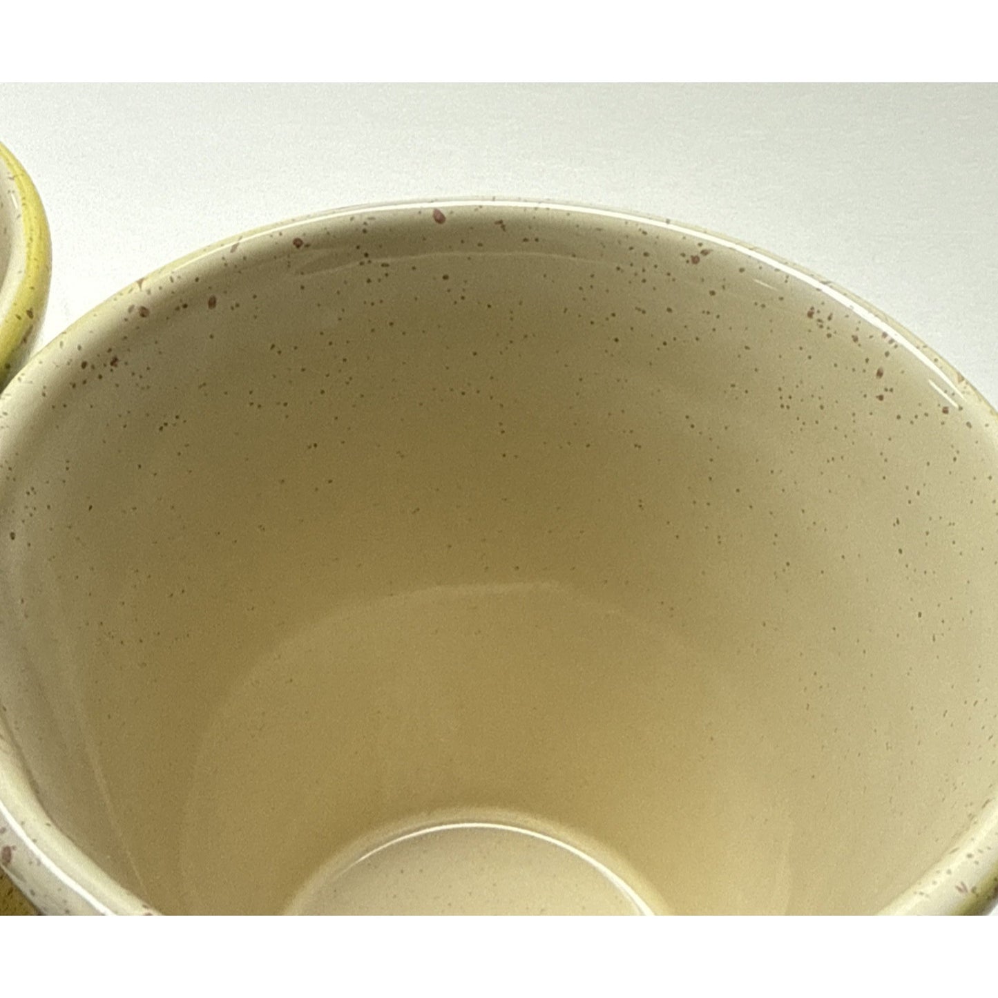 Vintage Lot of 2 Sara Hand Painted Rooster Mugs Italy Folk Art Farmhouse