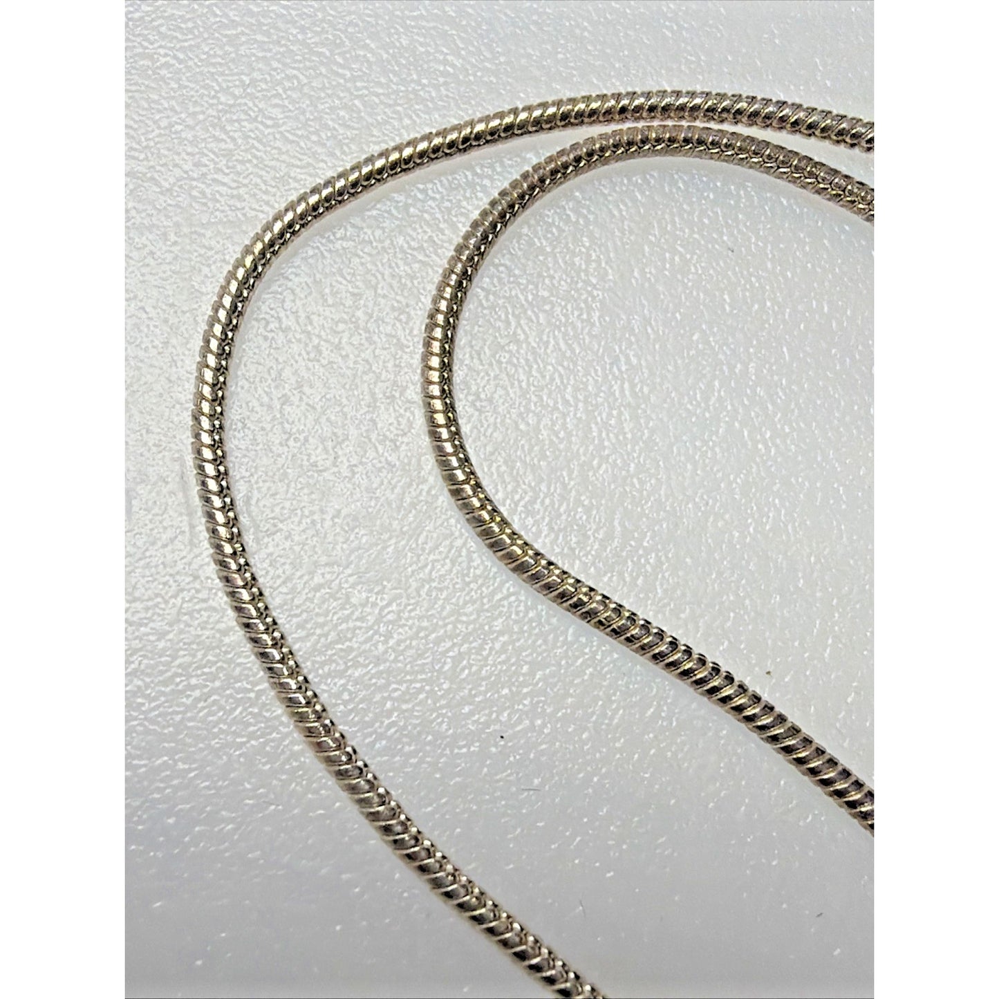 Vtg Semi Precious Stacked Stone Pendant Sterling Silver 18 Inch Chain Necklace