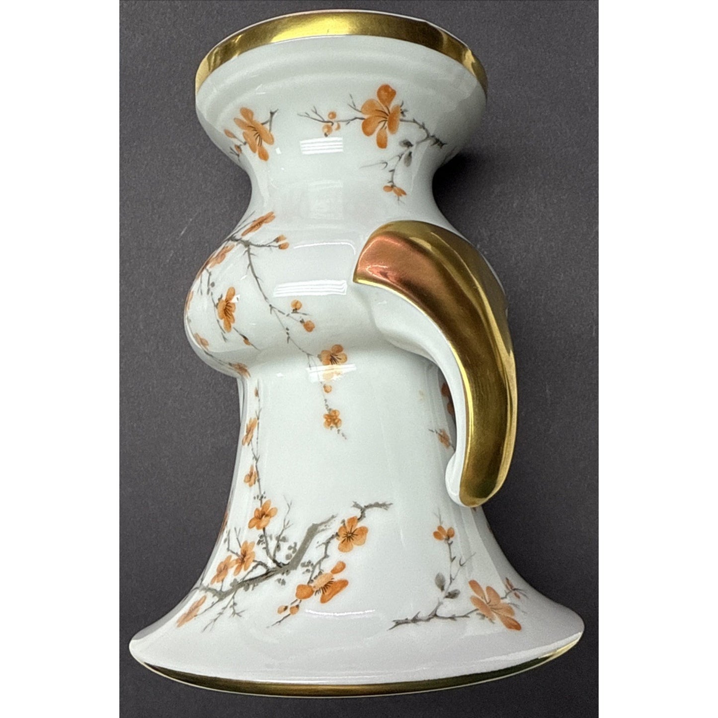 KPM Handarbeit Royal Porzellan Bavaria Trophy Vase Chinoiserie Asian Butterfly
