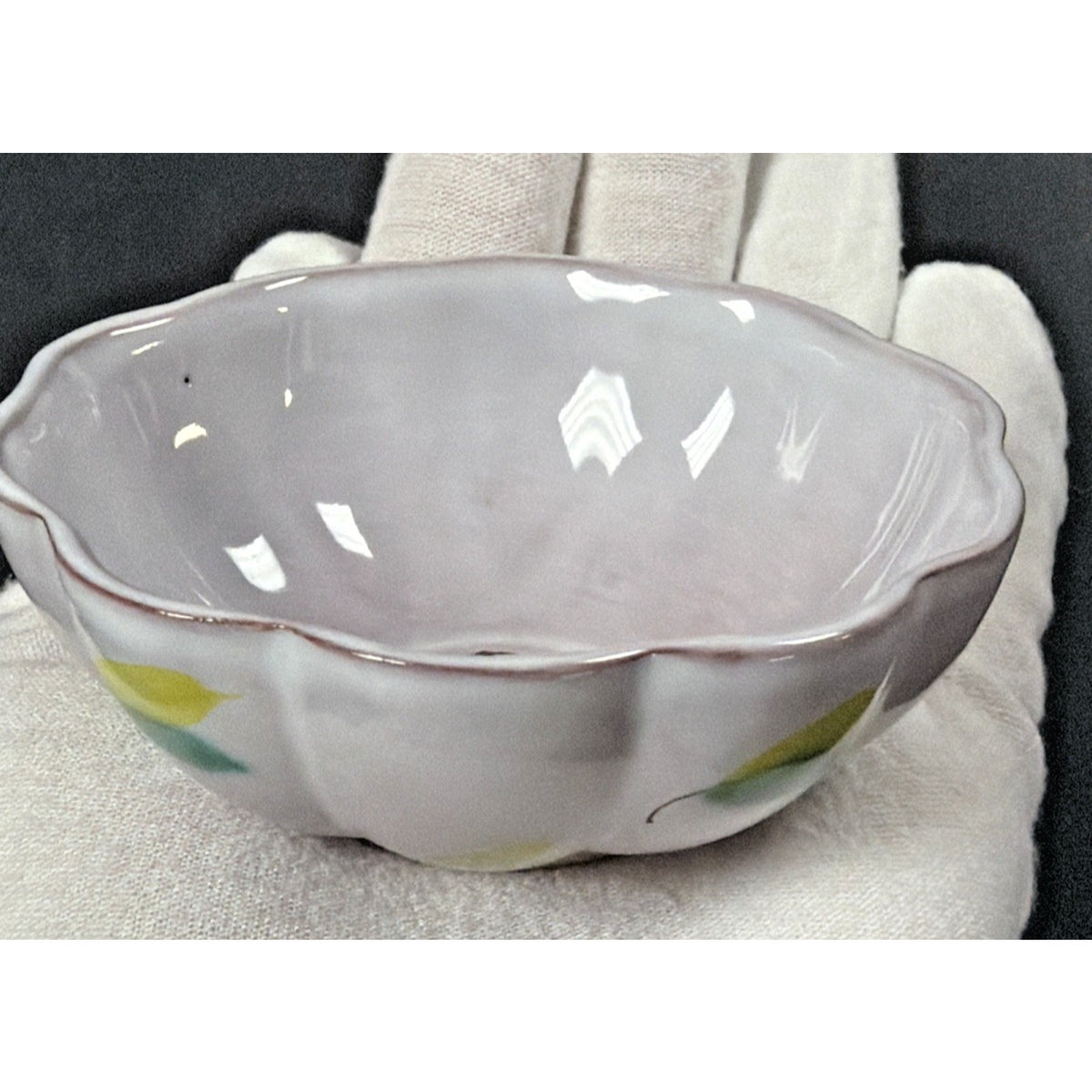 Vintage Arabia Suomi Finlandia Kurt Ekholm ARA Series Bowl Glazed Terracotta