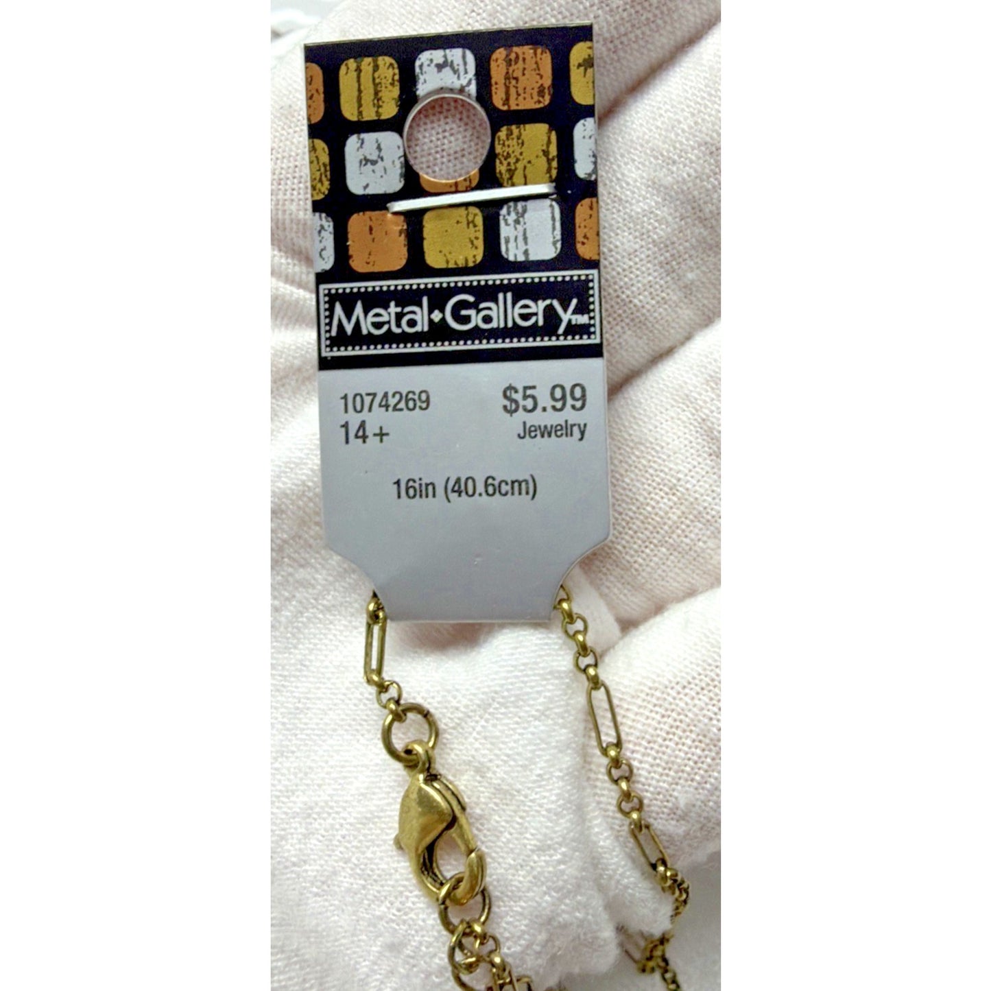 Mixed Lot of 4 Explorer Jewelry Pendant Metal Gallery Necklace Chains Charms