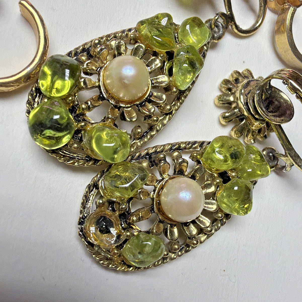 Vintage Modern Junk Jewelry Lot Craft Avon Lia Sophia Damage Wearable As-Is 2#
