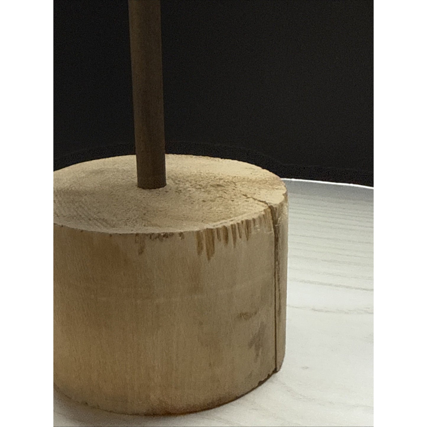 Vintage Hand Painted Carved Wood Shorebird Sculpture Decoy Folk Art As Is