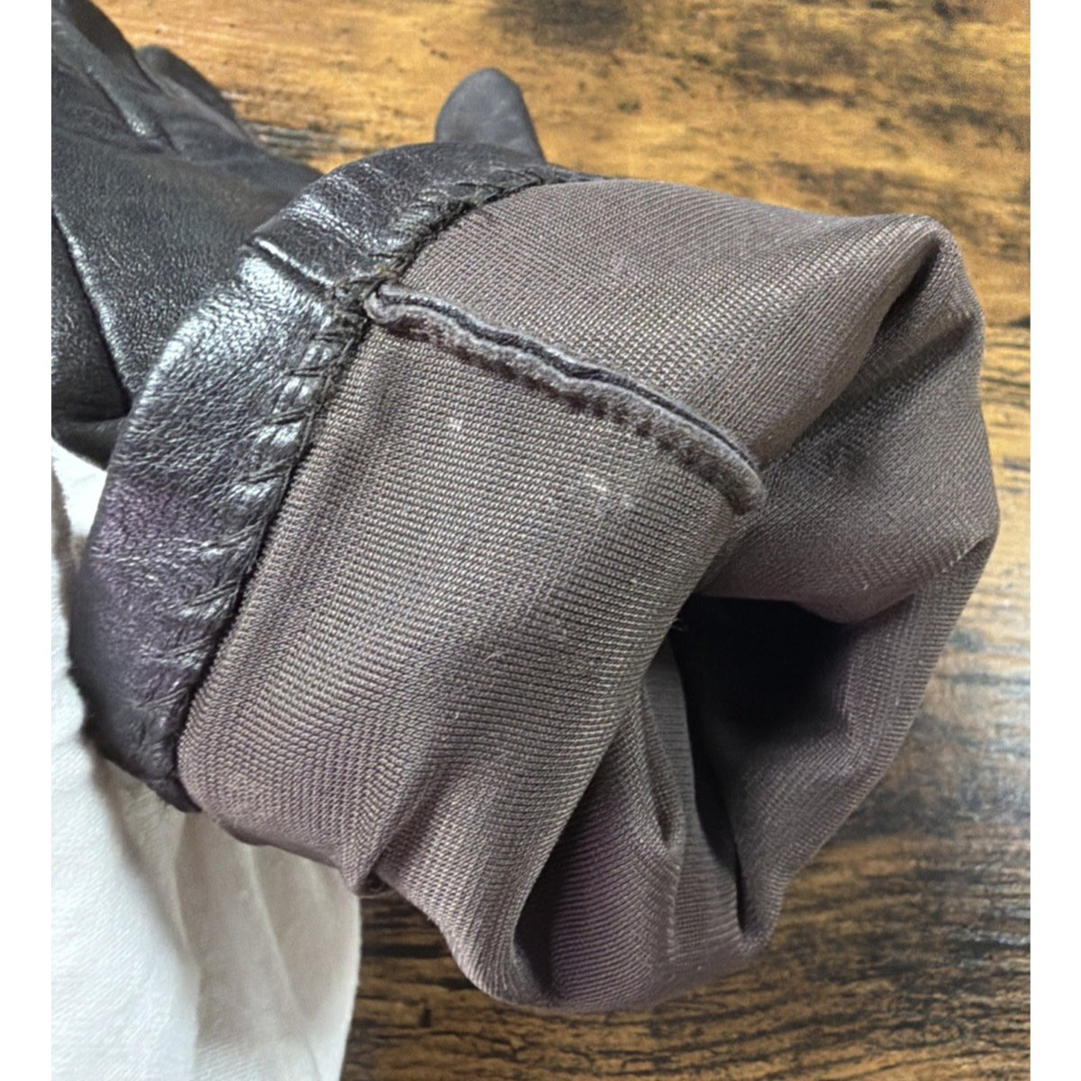 Vtg Lot of 3 Womens Gloves Black Leather Cotton Blend Cream Beaded Grandoe As Is