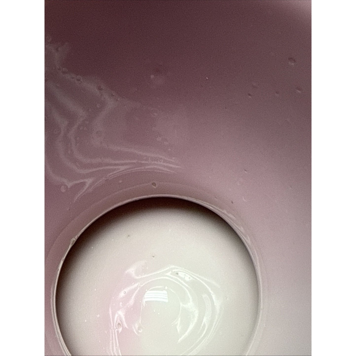 Victorian Peach Blow Vase Bowl Crimped Edge Enameled Floral Footed Signed As-Is