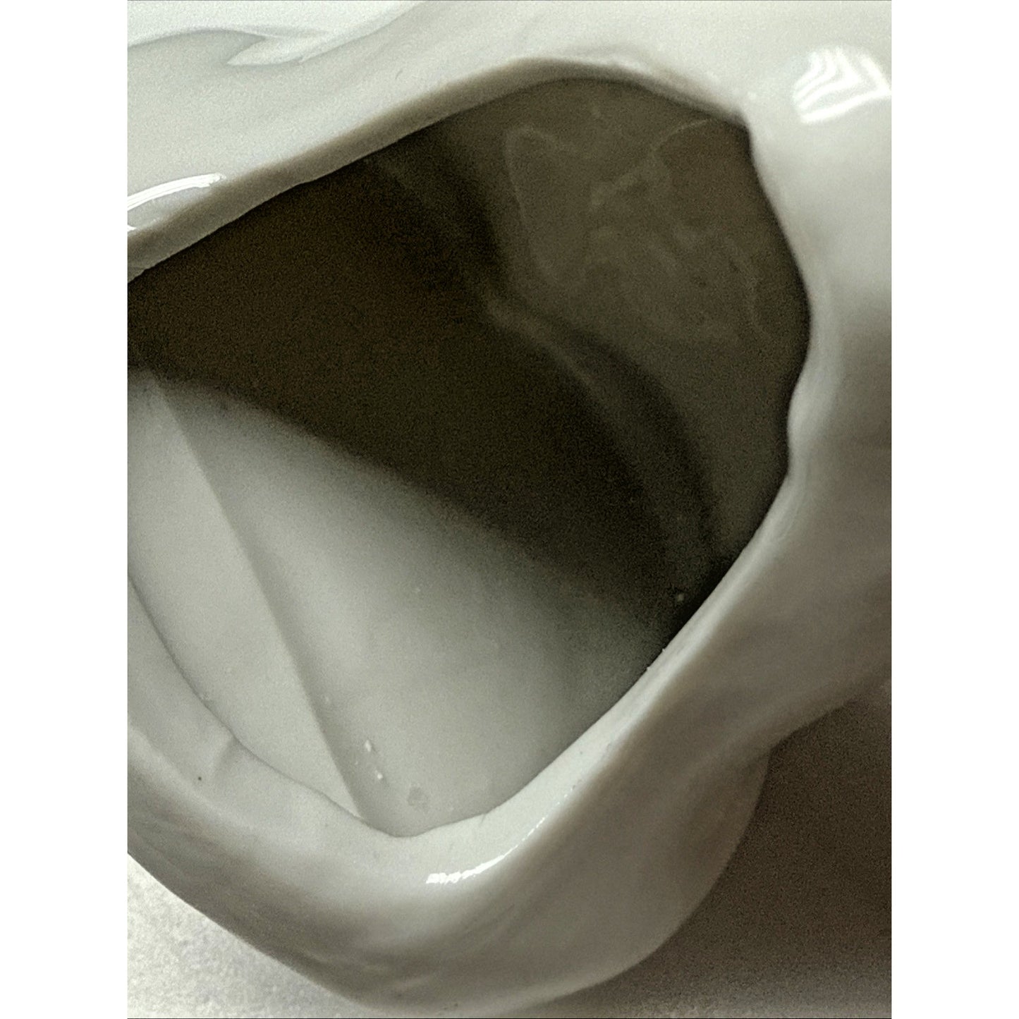 Vtg Midwest Cannon Falls Halloween Ceramic Ghost Pumpkin Candle Holder Luminary