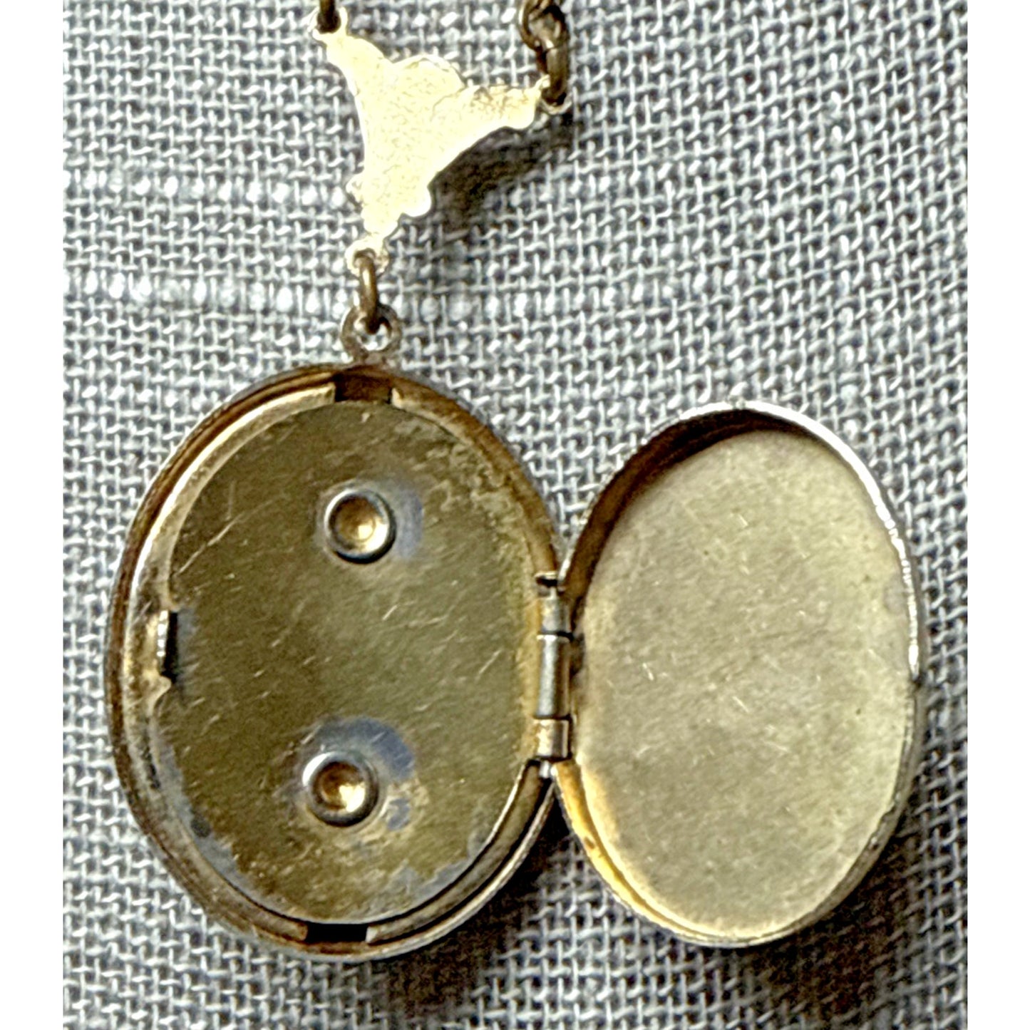 Vintage Black Celluloid Cameo Mother Of Pearl Locket Engraved Pendant Necklace