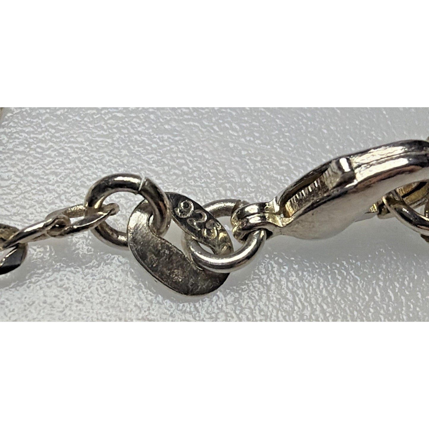 Vintage Sterling Silver 925 Cuban Chain Link Necklace 22 in 3.88 gram