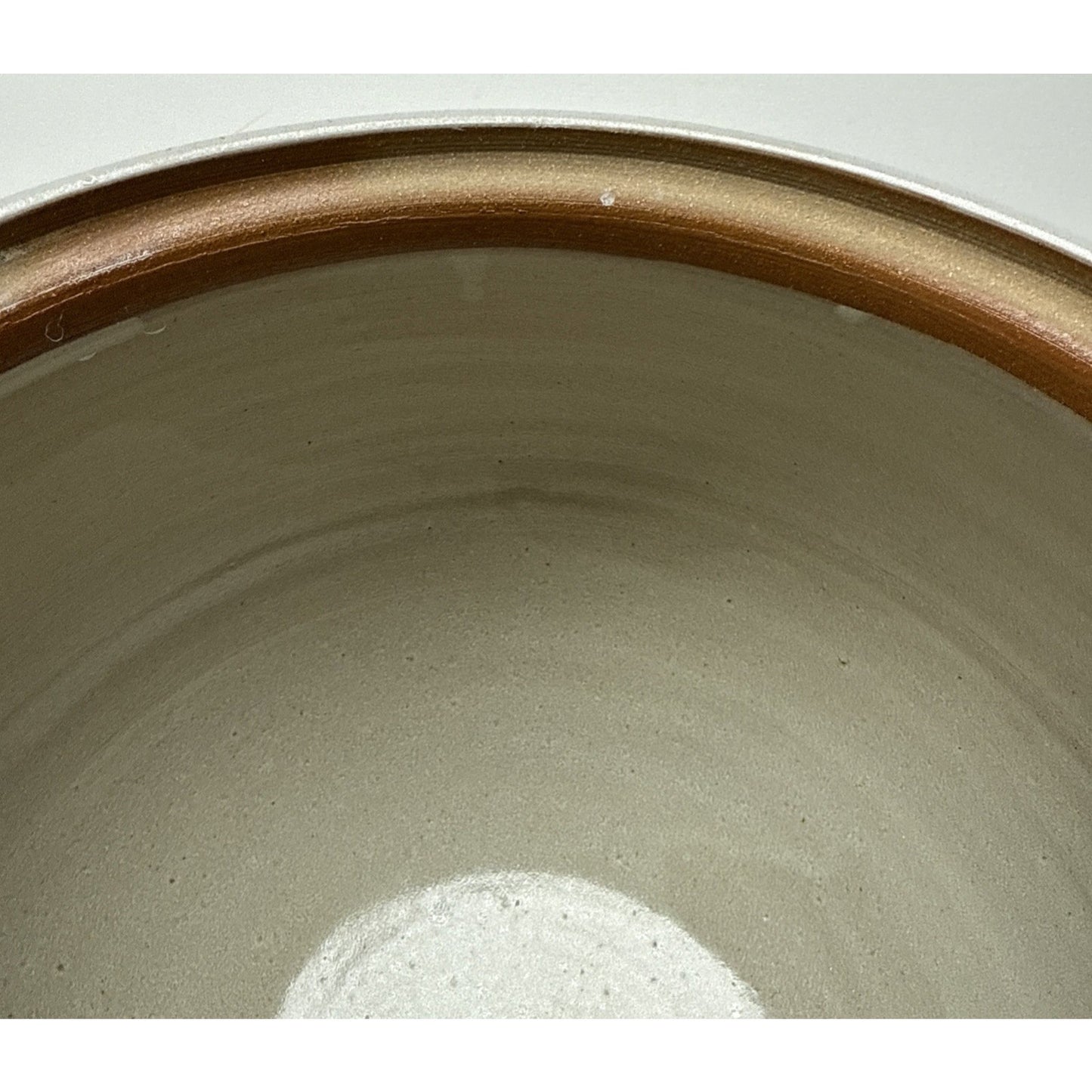 Noble Studio Art Pottery Casserole Lidded Trillium Blue White Handles