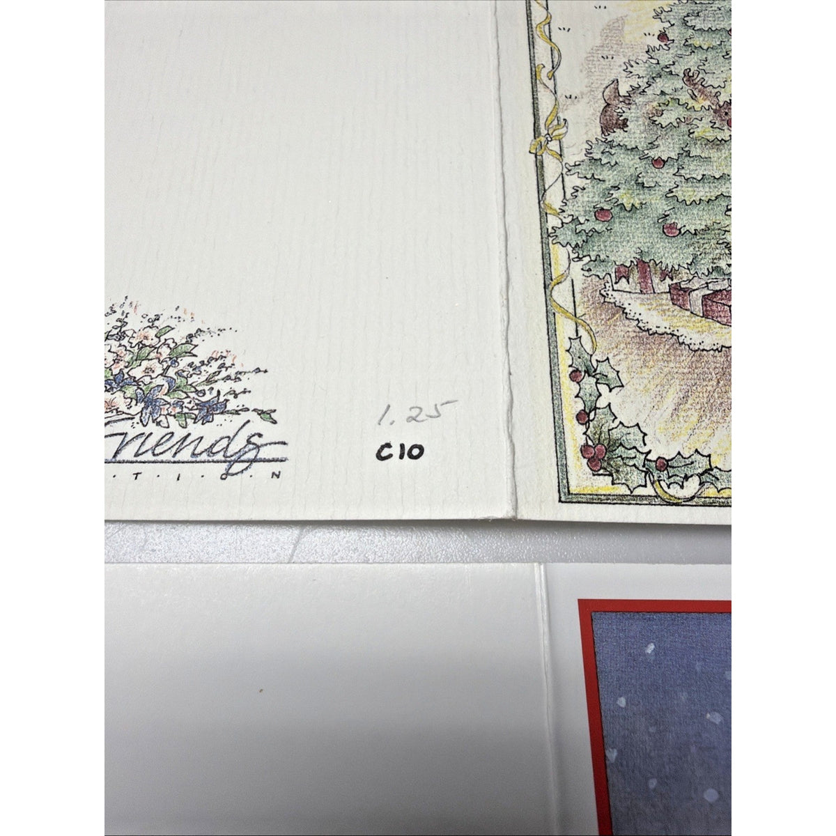 Vtg Lot of 10 Christmas Cards Sunshine Century Toole Zoo Gore Clementson Loxton