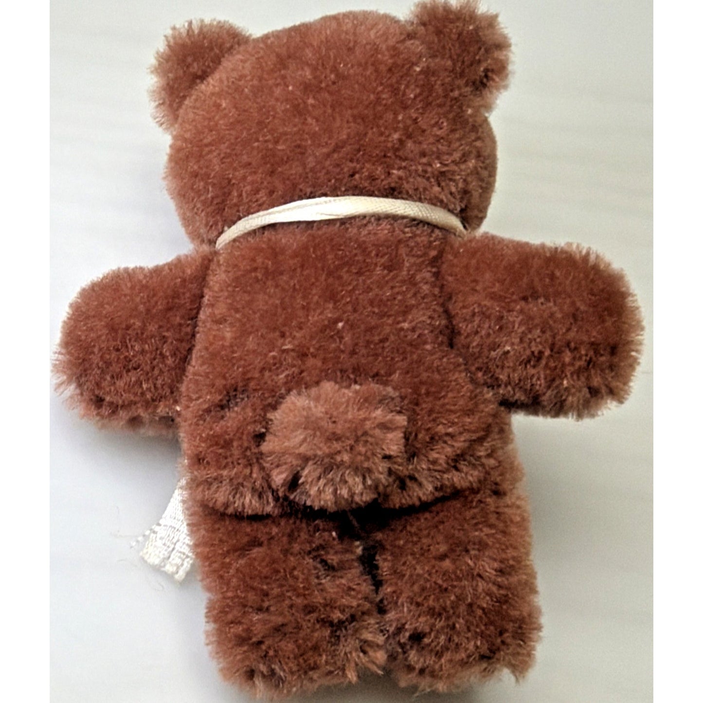 Old Teddy Bear Mohair Wool Mini 4" Shanghai Dolls Factory Two Tone As Is