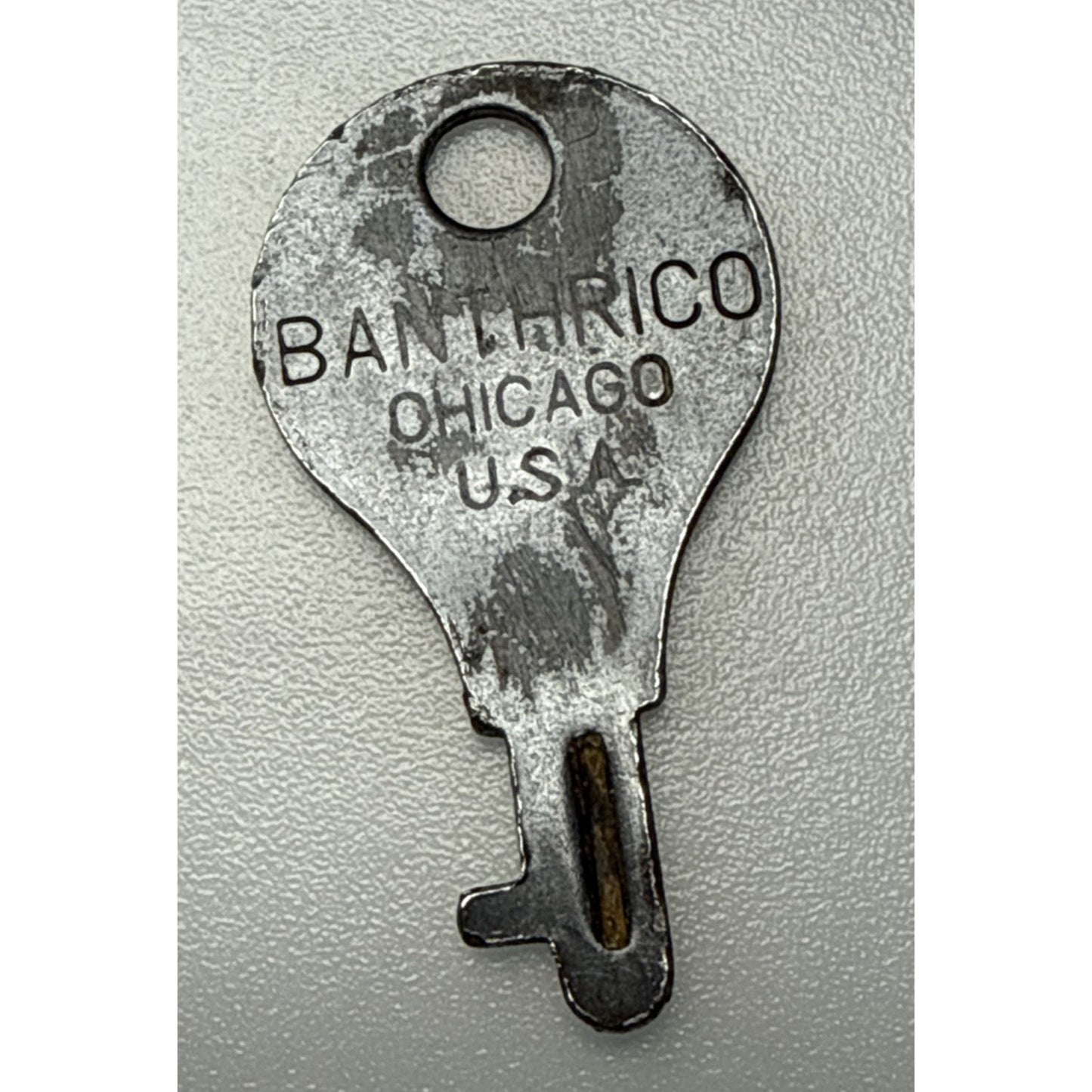 Banthrico Midwest National Piggy Bank Farm Insurance Coin Bank Key