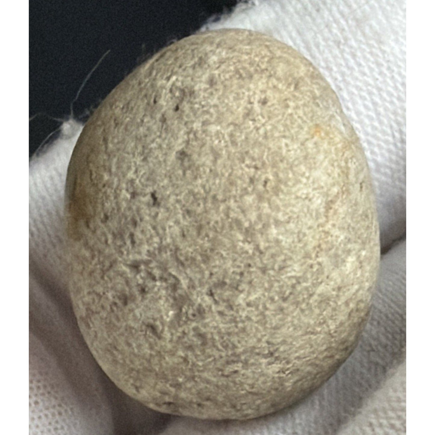 Old Lot of 2 Native American Mano Grinding Tools Stone Round Marbles IA