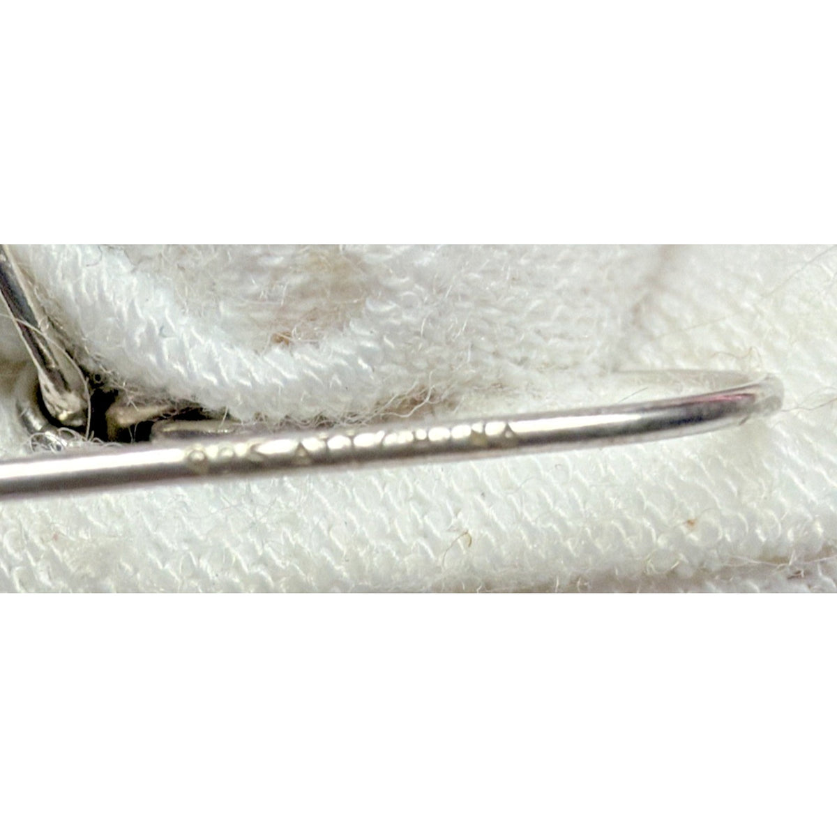 Modernist Sterling Silver Triple Hoop Dangle Drop Earrings Teardrop Elongated