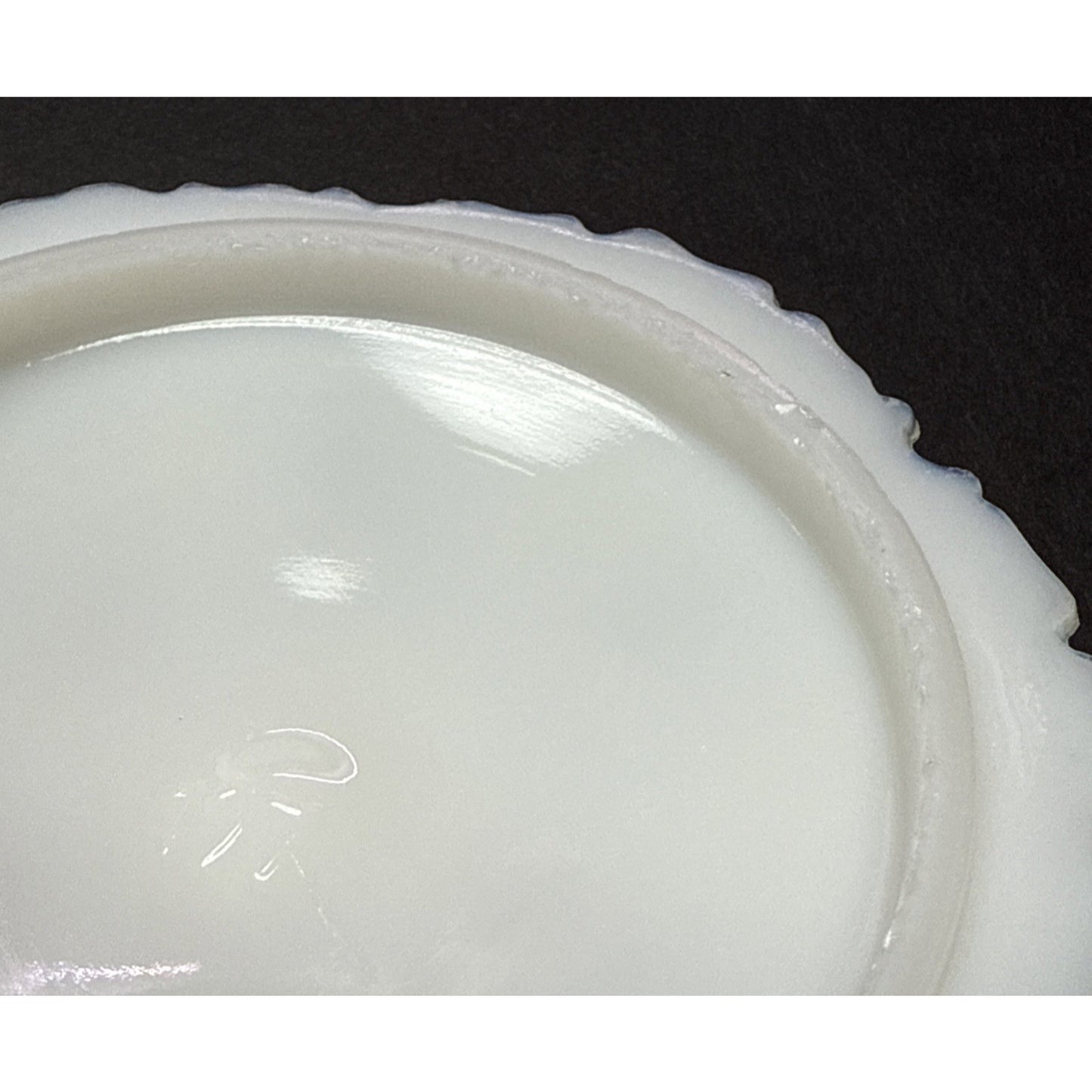 EAPG Dithridge Glass Versailles Table Set Covered Sugar Bowl As-Is