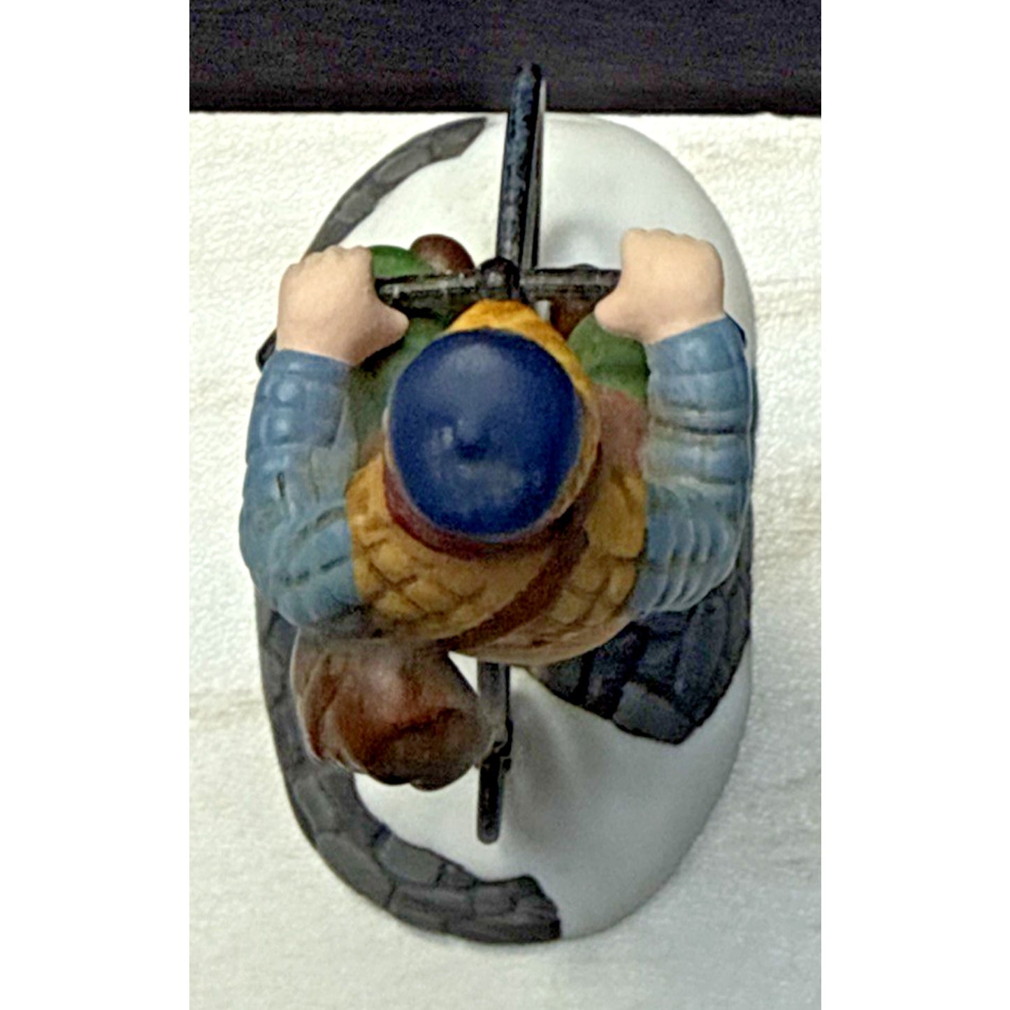 Vintage Dept 56 New England Village Series Pennyfarthing Pedaling No Box