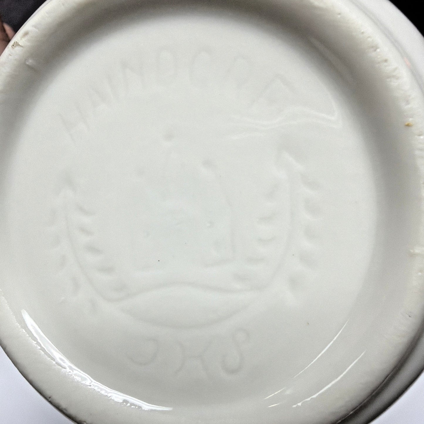Haindorf JKS Porcelain Mug Hand Painted Souvenir Mariatal Kratzer Sohne Clover