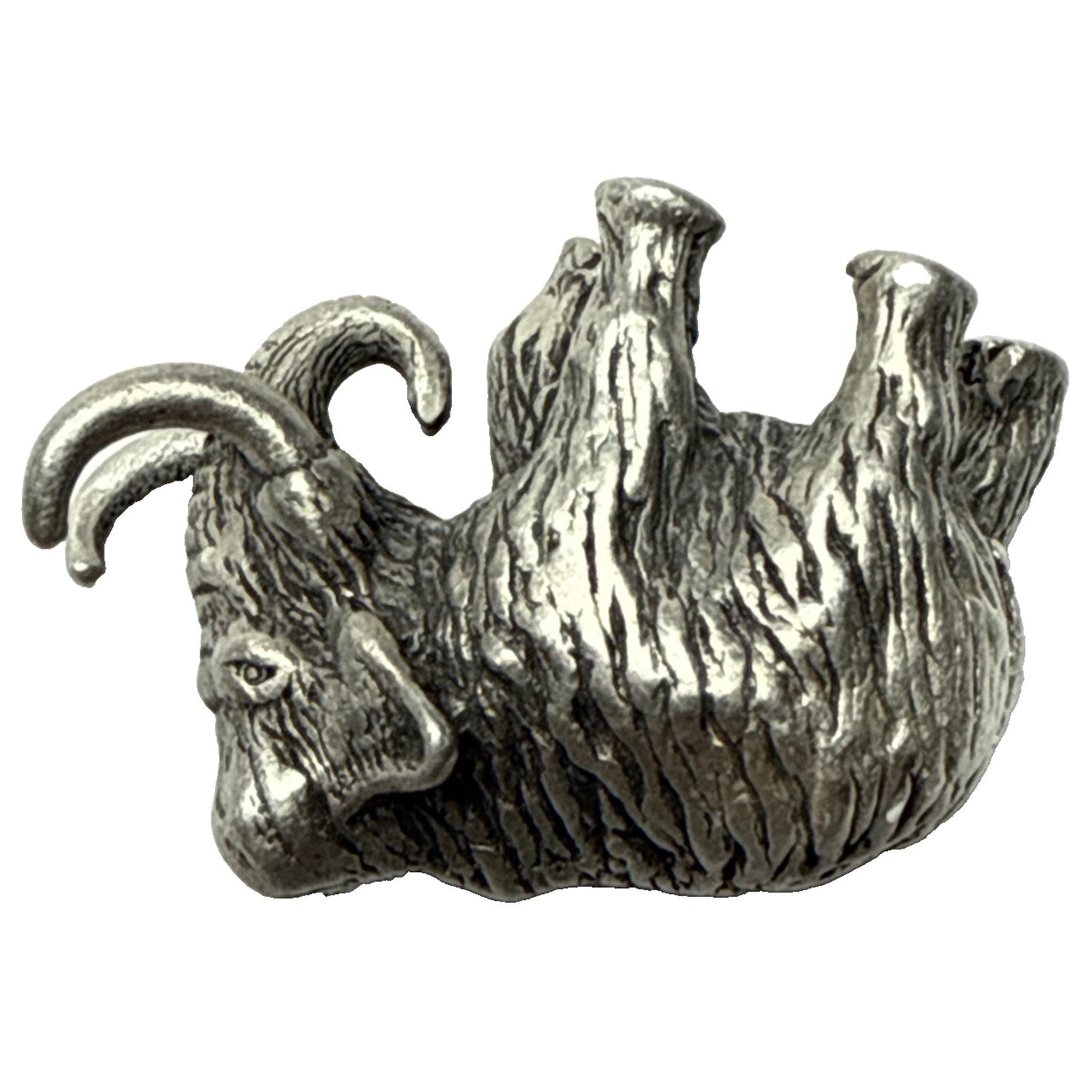 Vintage Silver Miniature Elephant Woolly Mammoth 15.83 grams As-Is Read