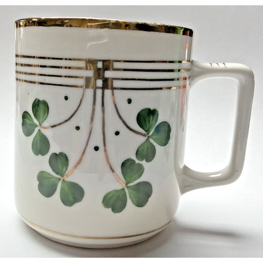 Haindorf JKS Porcelain Mug Hand Painted Souvenir Mariatal Kratzer Sohne Clover