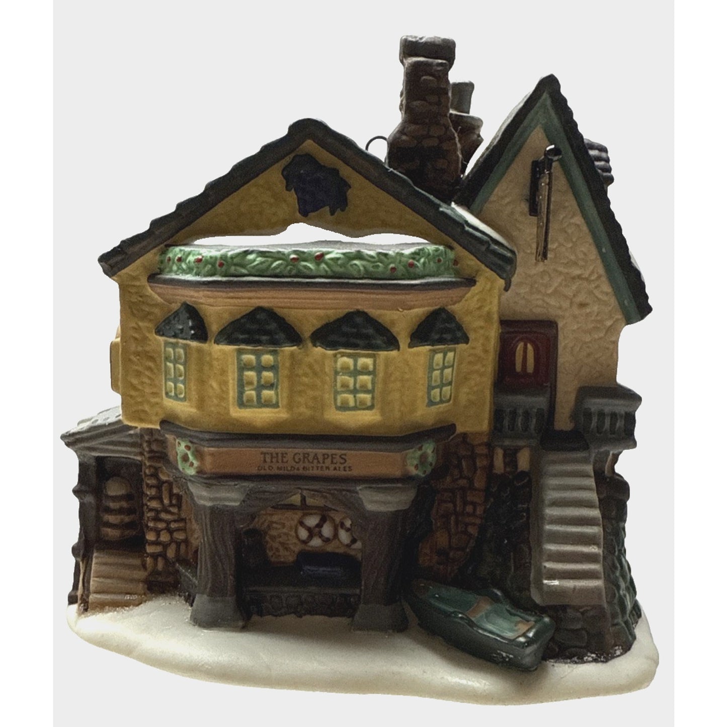 Dept 56 Charles Dickens Heritage The Grapes Inn Ornament Collector Edition 1993