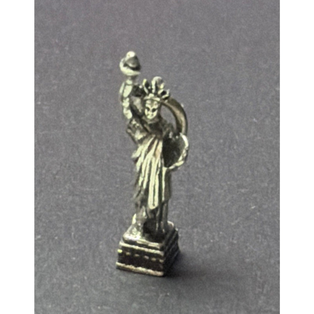 Vintage 925 Sterling Silver Statue of Liberty Charm Pendant NYC Souvenir
