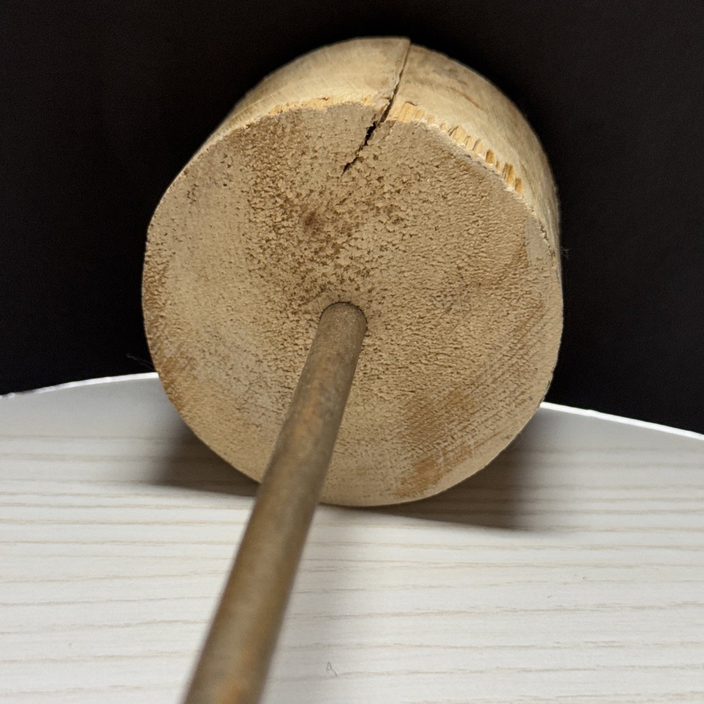 Vintage Hand Painted Carved Wood Shorebird Sculpture Decoy Folk Art As Is